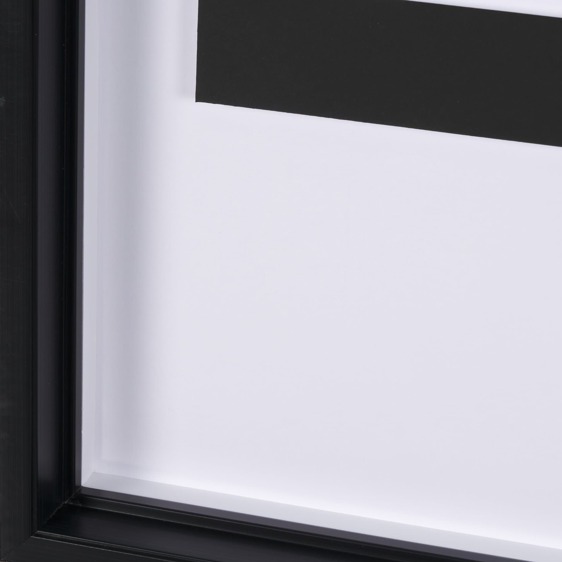Serene View by Mercana Studio a Hand Embellished Textured Framed Art Print Matted under Glass — product photograph