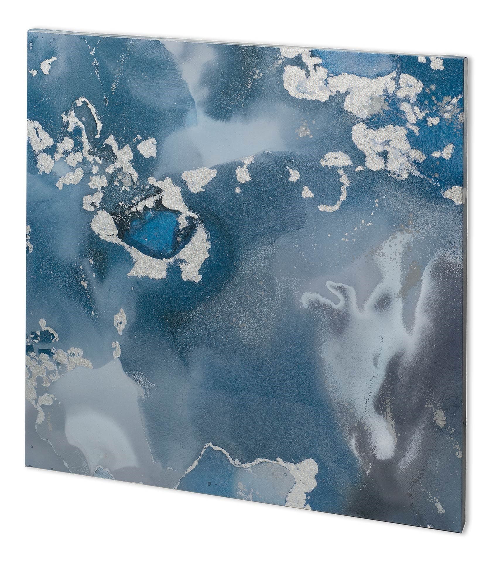 Monsoon I by Mercana Studio a Hand Embellished Textured Canvas — product photograph