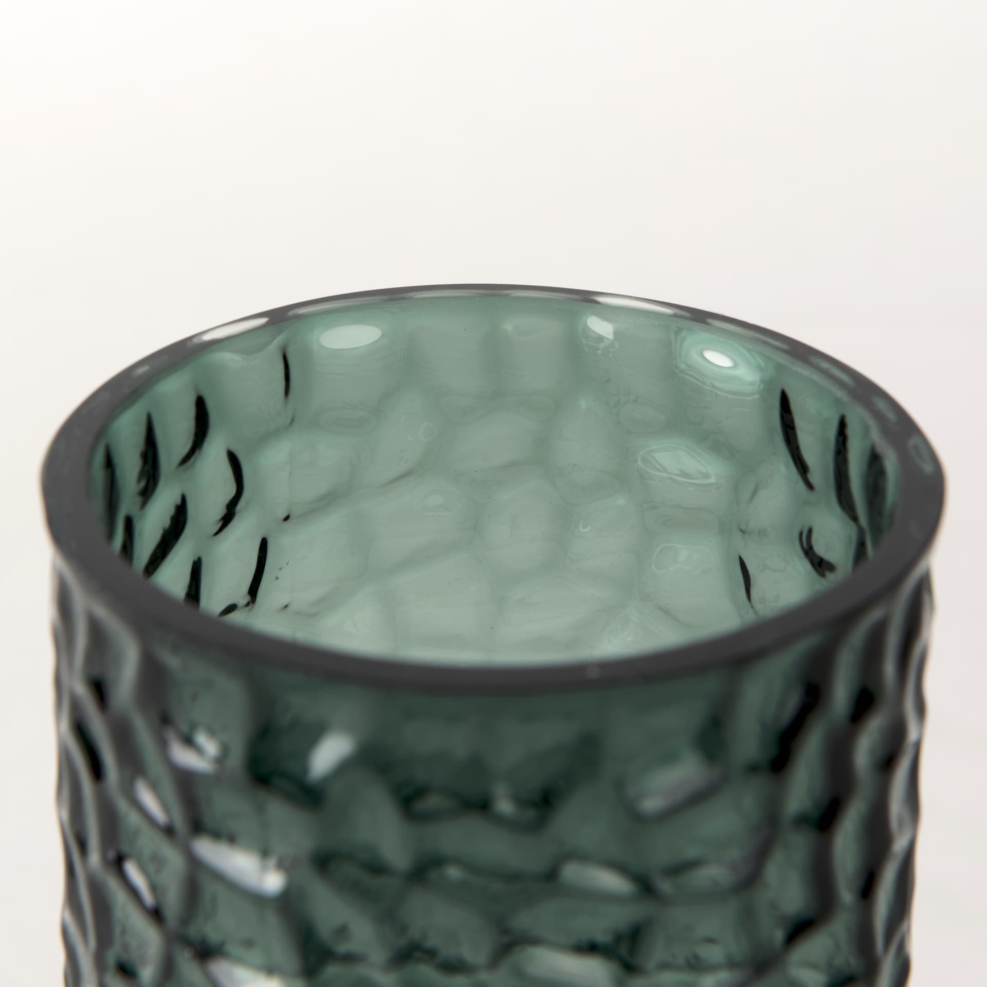 Jolene 7" Green Waterglass Glass Vase — product photograph