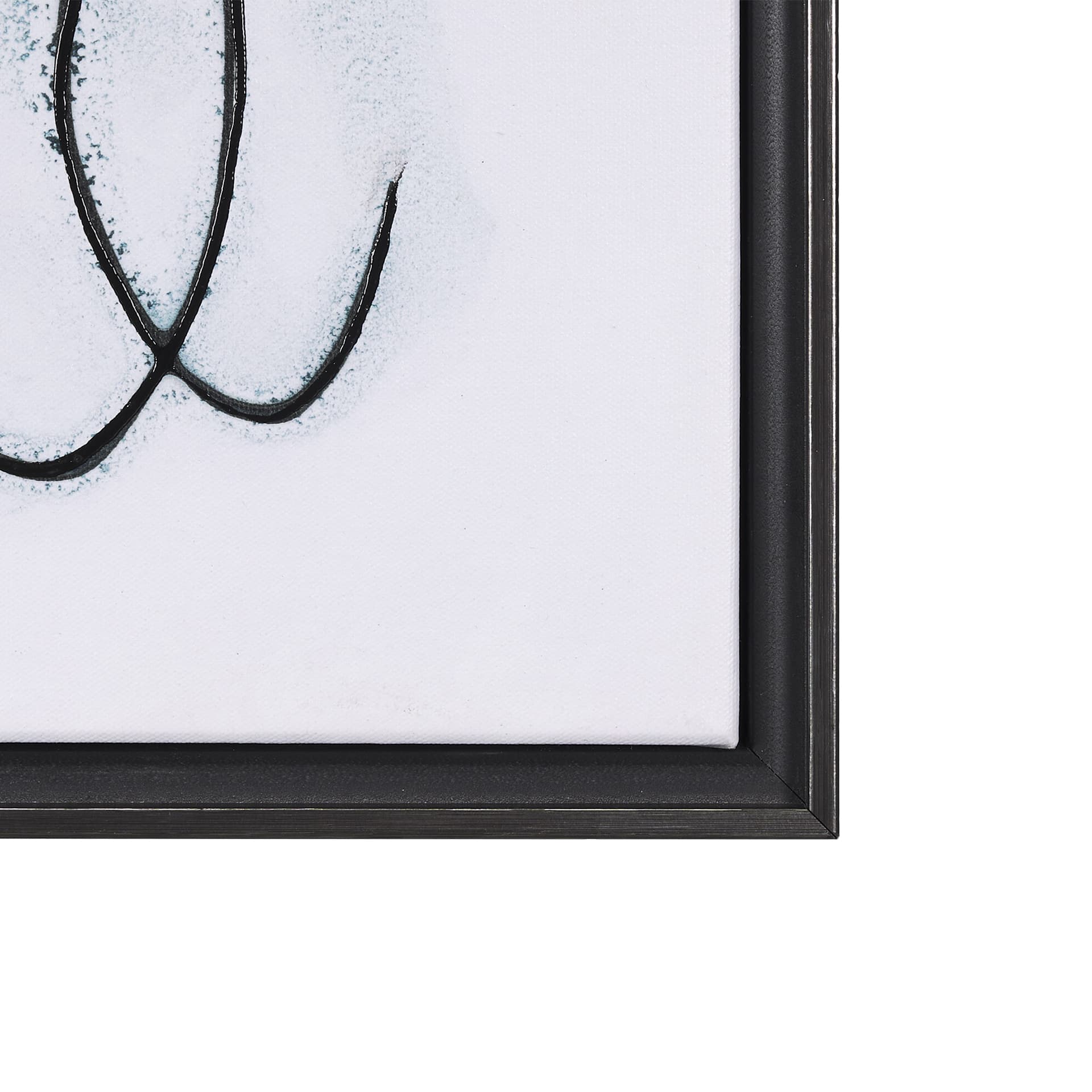Story Telling by Mercana Studio a Hand Embellished Textured Framed Canvas — product photograph