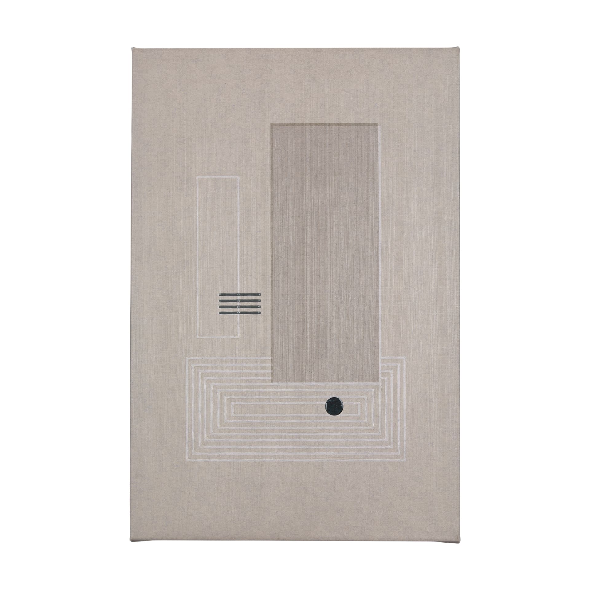 Balance VI by Mercana Studio a Hand Embellished Textured Canvas — product photograph