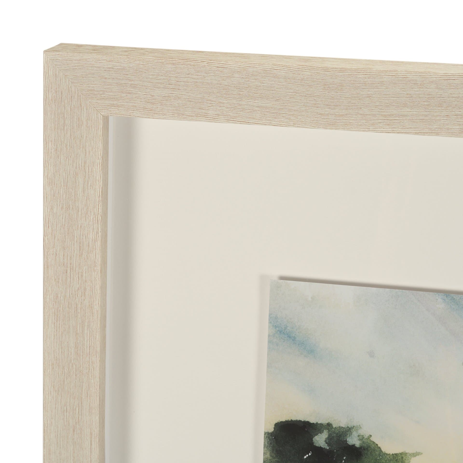 Coastal Splendor II by Mercana Studio Hand Embelished Framed Artwork Matted under Glass — product photograph