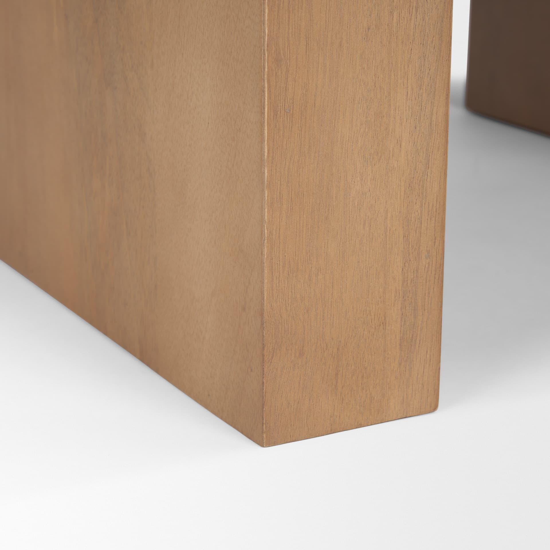 Wesson Light Brown Wood Accent Table — product photograph