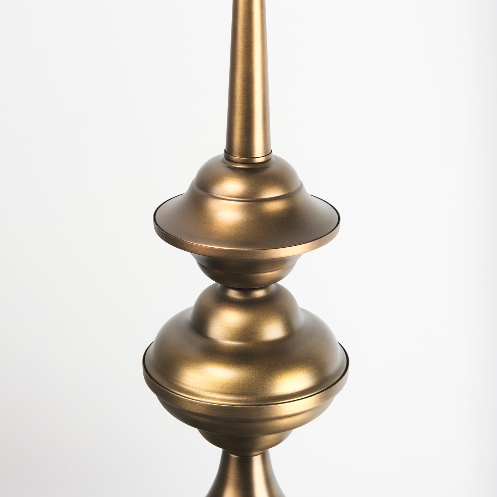 Willson 17.0L x 17.0W x 29.0H Black Iron W/Antique Brass Dome Pendant Light — product photograph