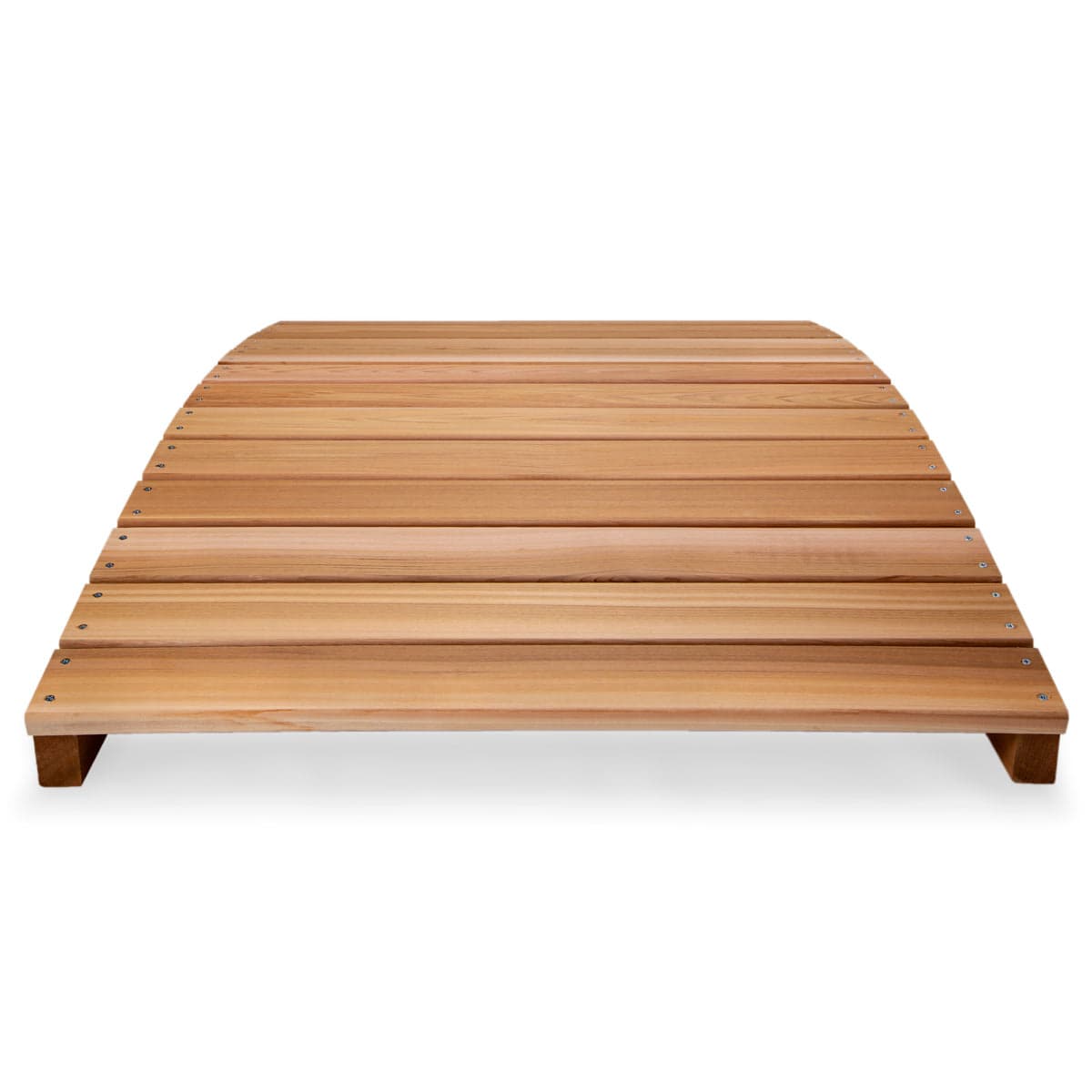 4-Ft Western Red Cedar Garden Bridge — product photograph