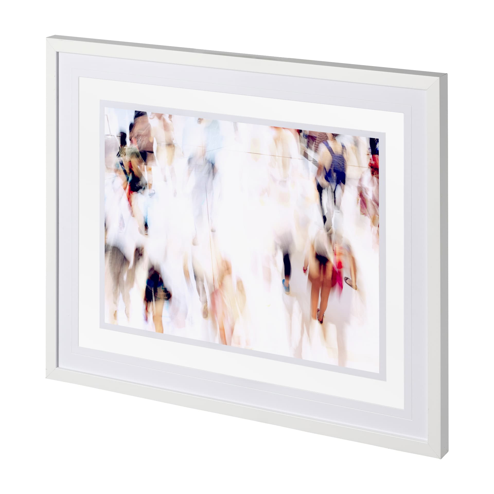 In Transit B by THEstudio a Framed Art Print Matted under Glass — product photograph