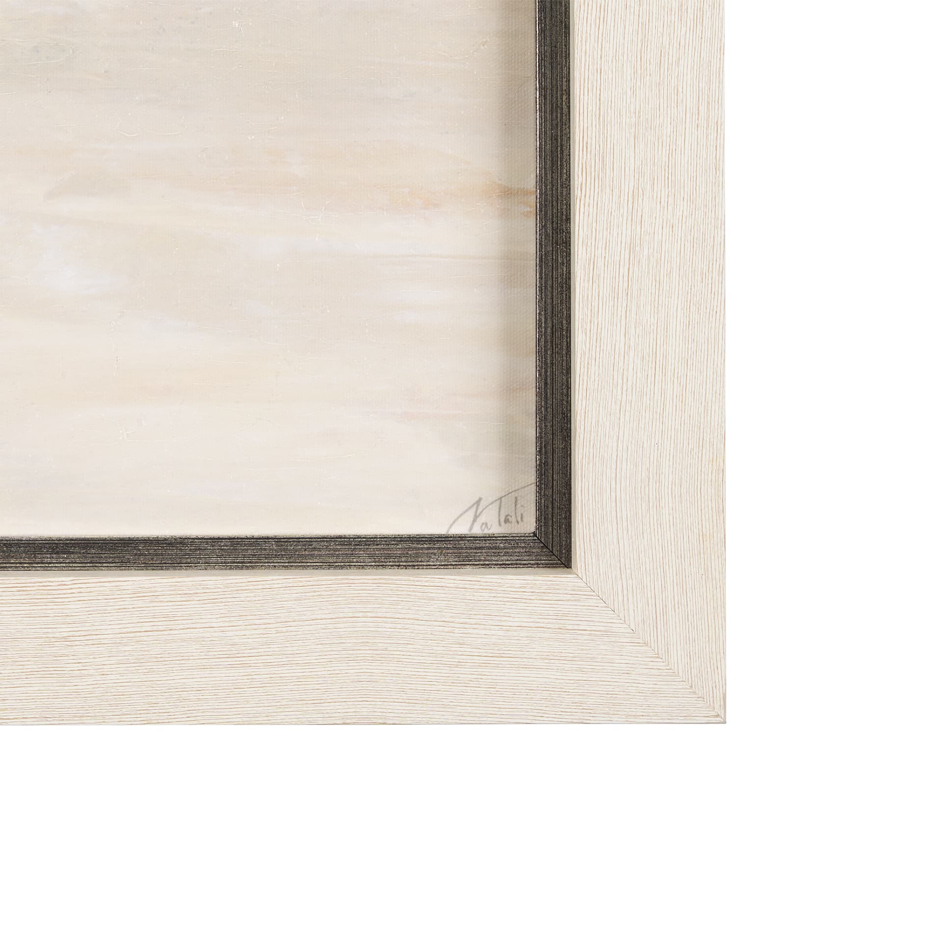 Surfers and The Sea II by Mercana Studio a Hand Embellished Textured Framed Art Print — product photograph