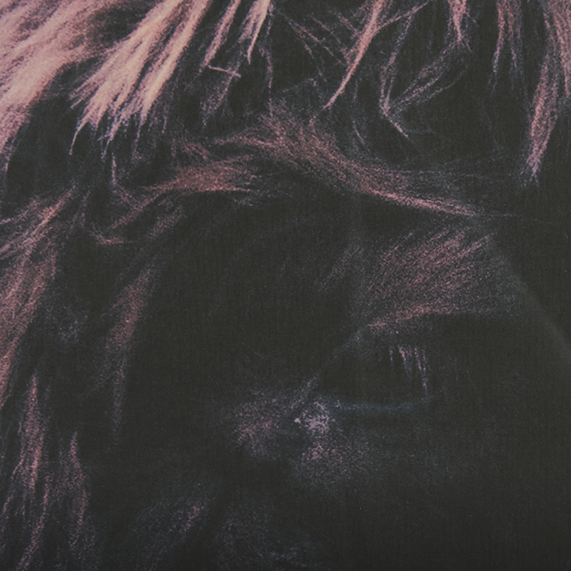Stark Still-Gaze by Mercana Studio a Hand Embellished Textured Framed Photo Art Print Matted under G — product photograph