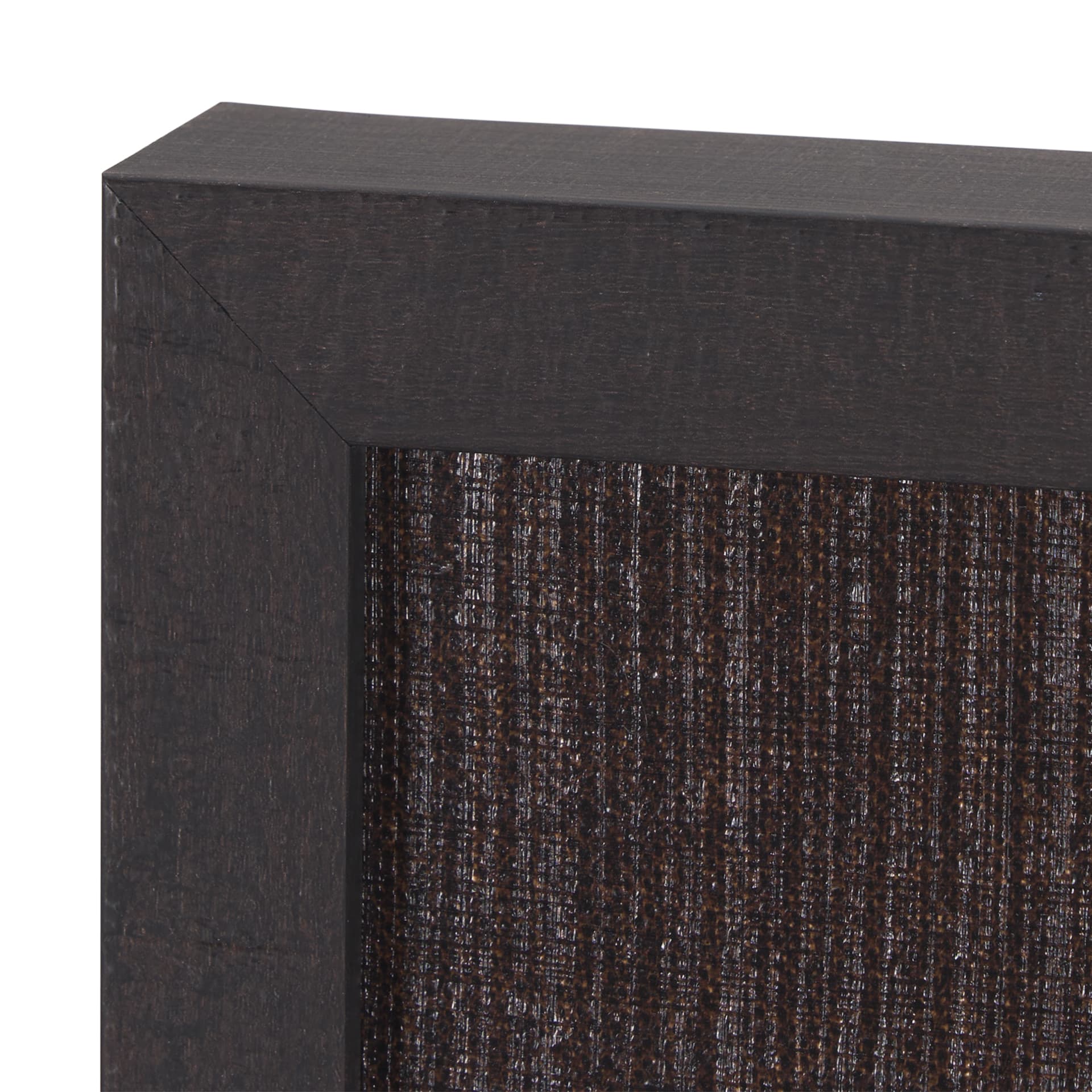 Brown Tapestry III by Mercana Studio a Hand Embellished Textured Framed Art Print — product photograph