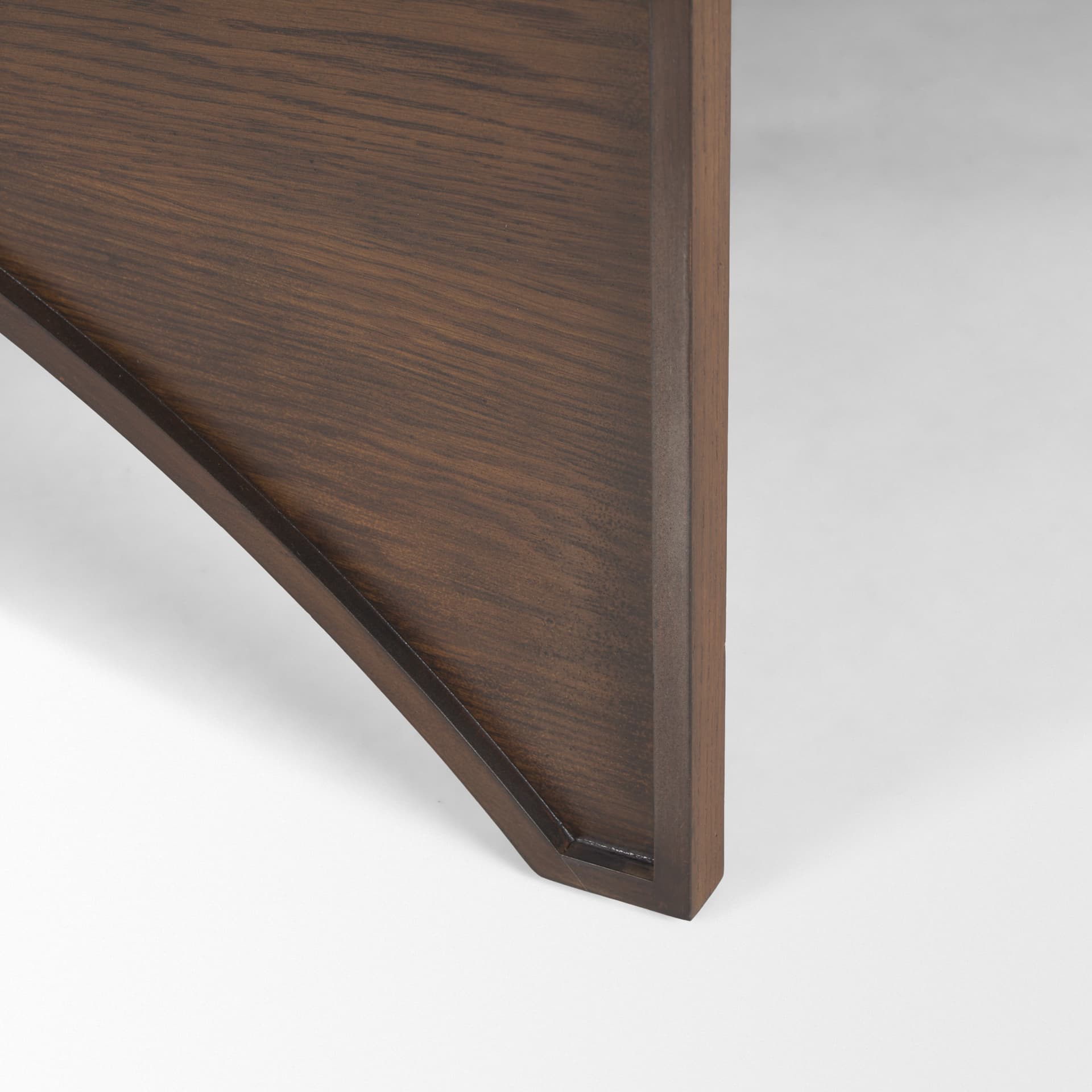 Laraya Medium Brown Wood Coffee Table — product photograph