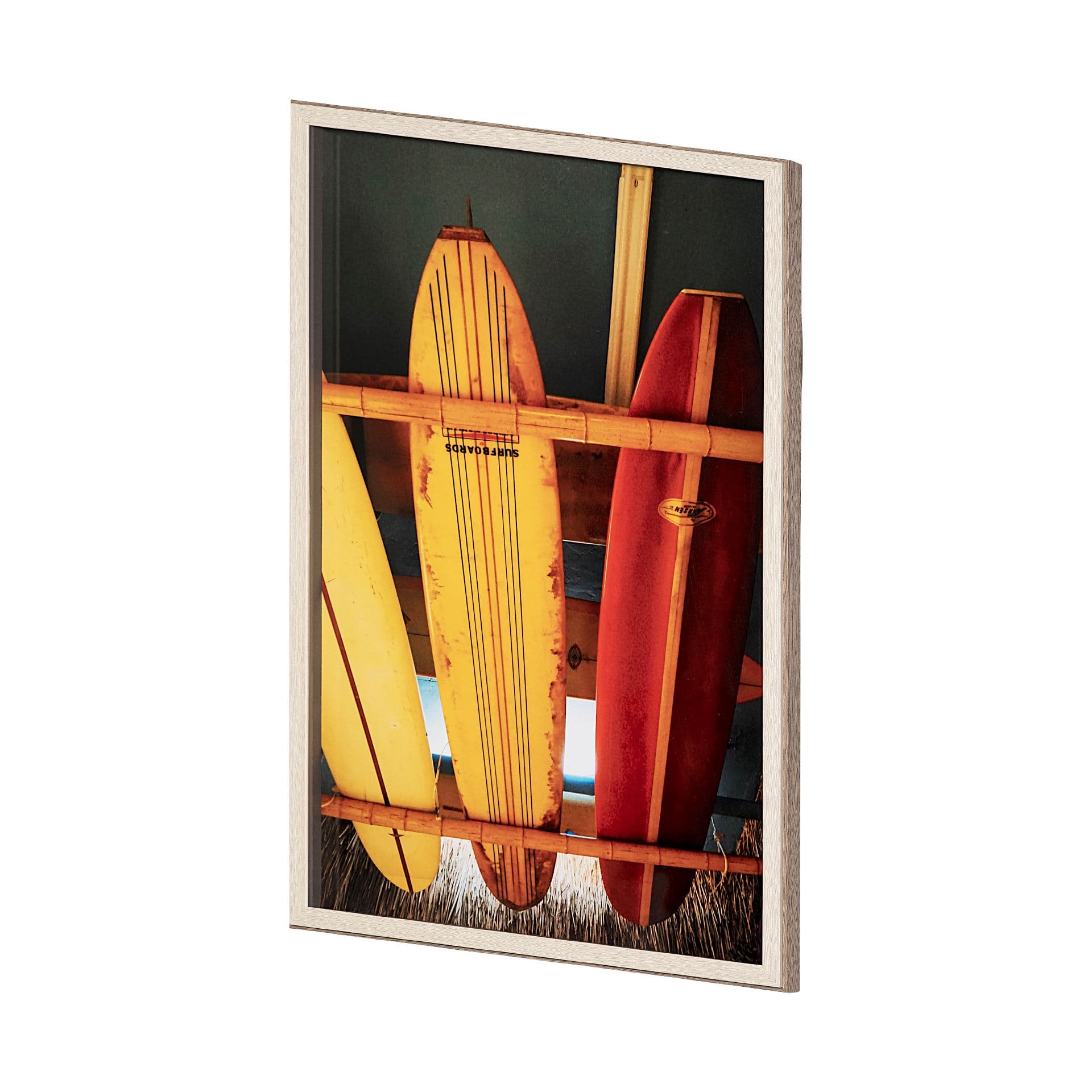 Surfshop by Urban Octopus a Framed Photo Art Print Matted under Glass — product photograph