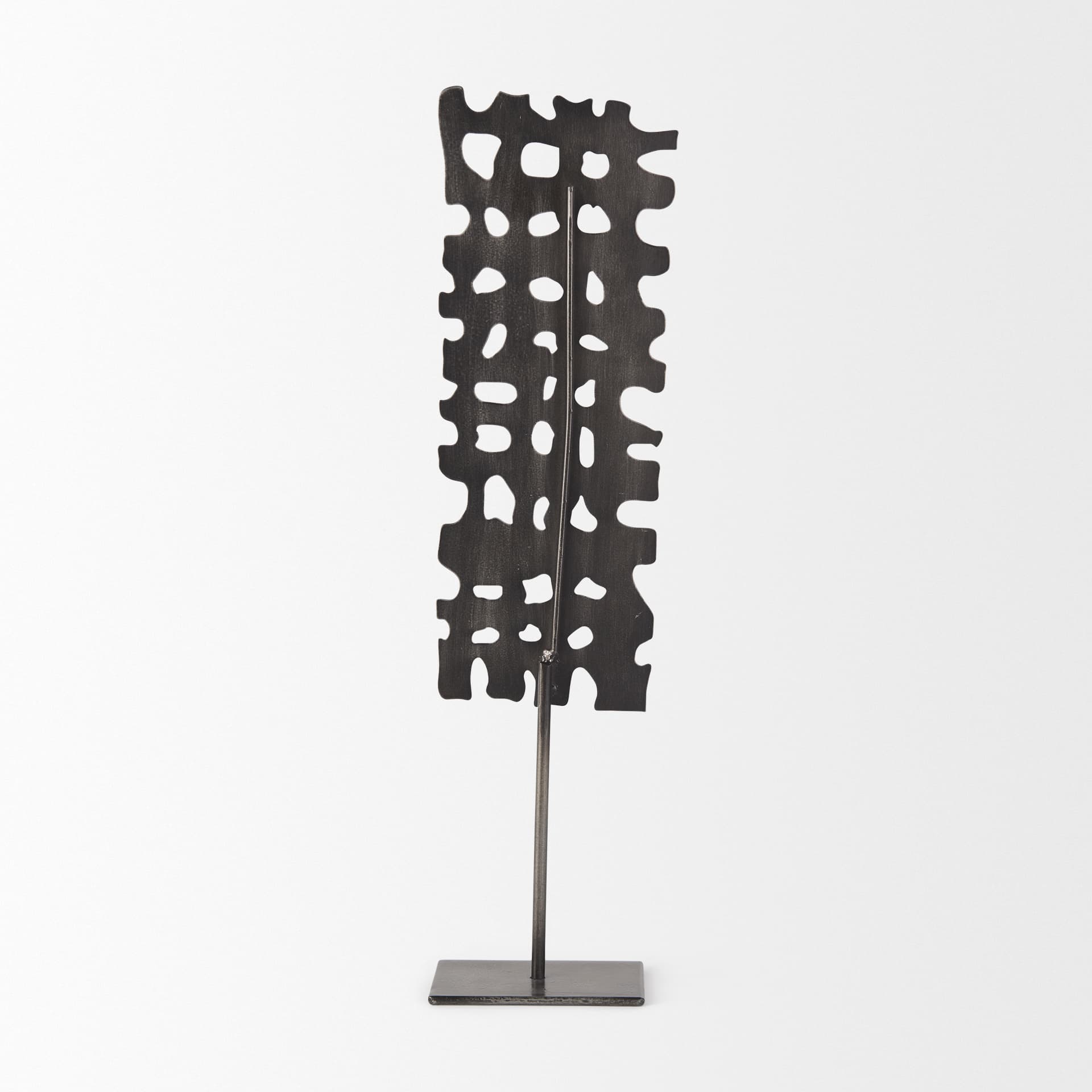 Shaw II (Large) 5L x 3W Gray Rectangular Decorative Object — product photograph