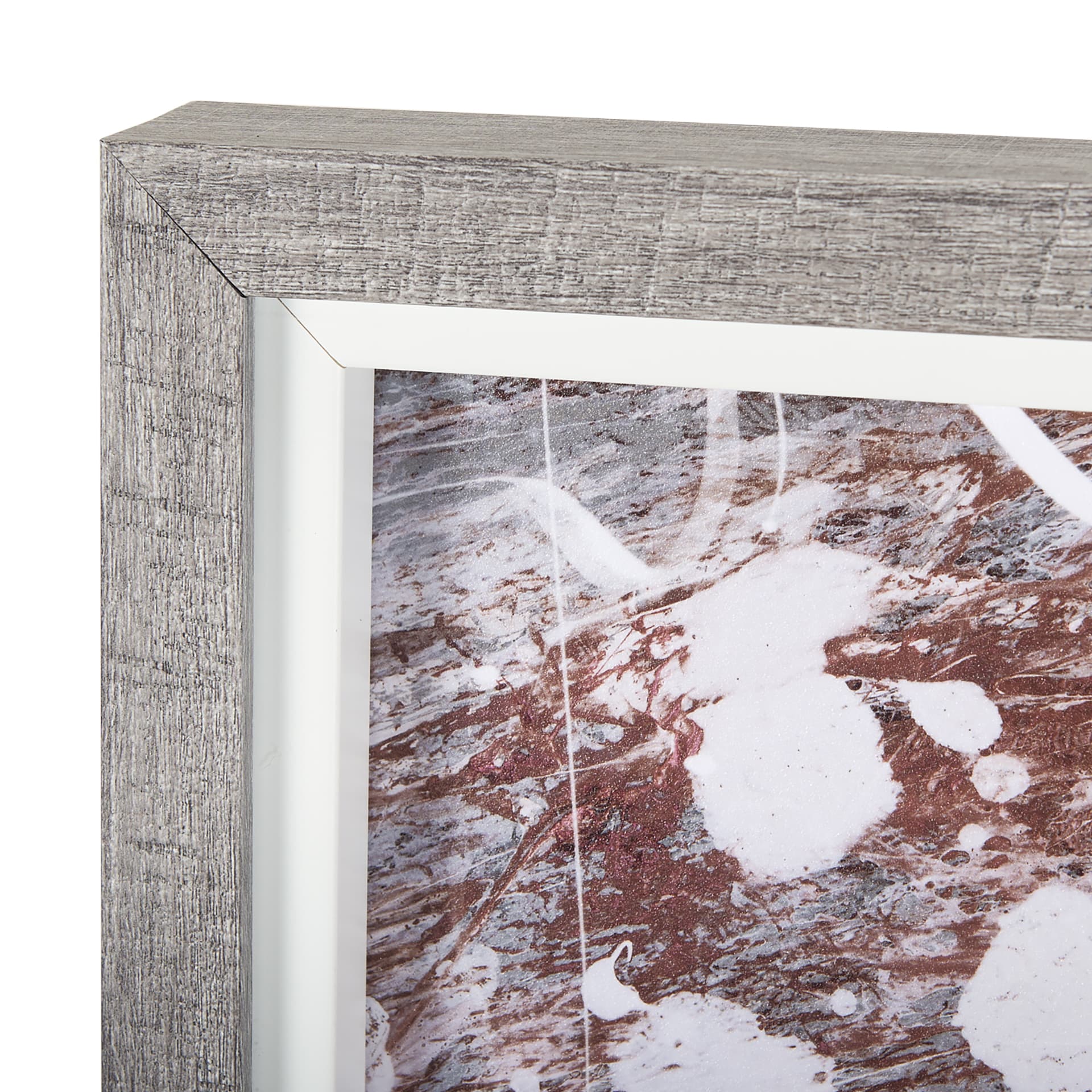 Sakura Rain II by Mercana Studio a Hand Embellished Textured Framed Art Print Matted under Glass — product photograph