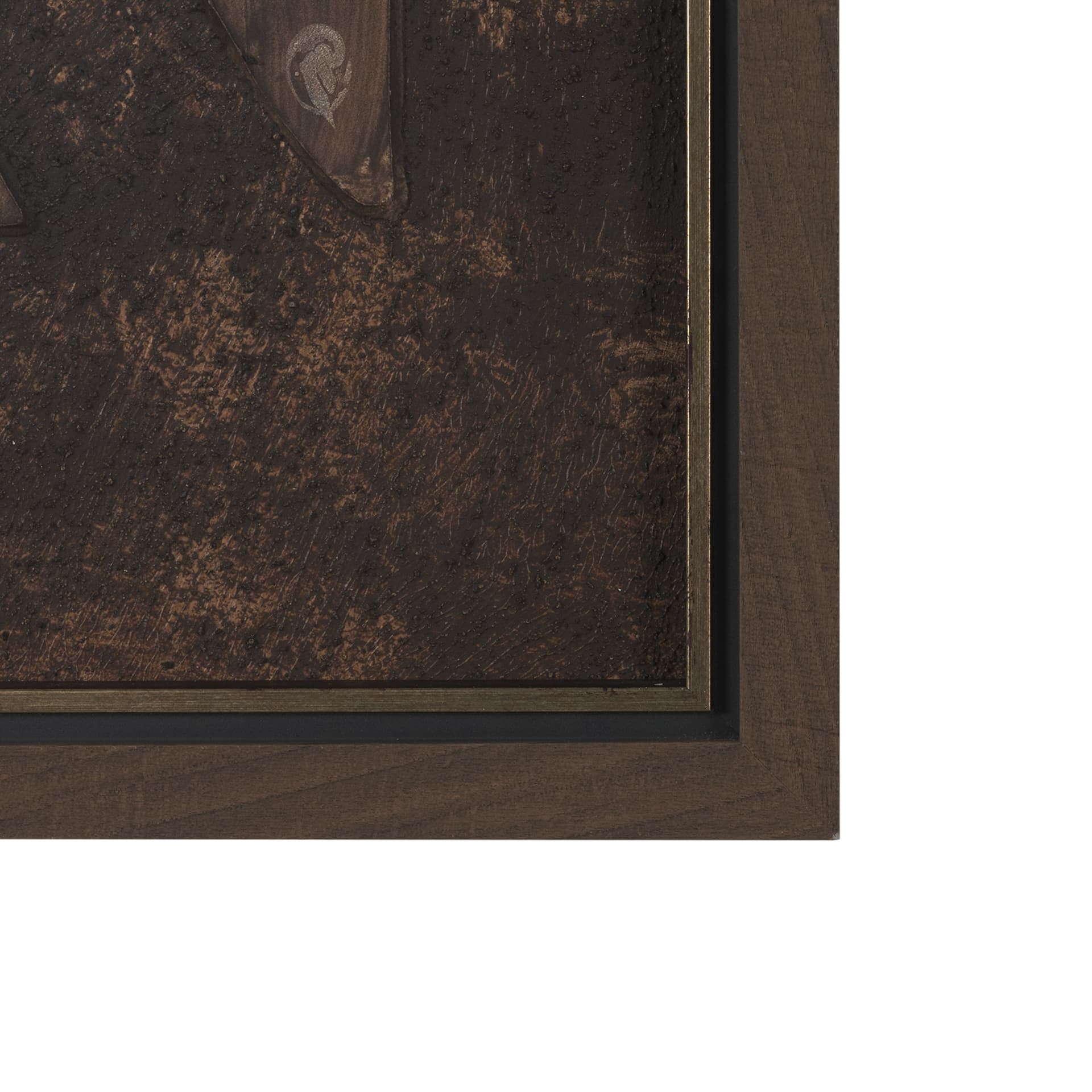 Silt I by Mercana Studio Handmade Original Framed Artwork Matted under Glass — product photograph