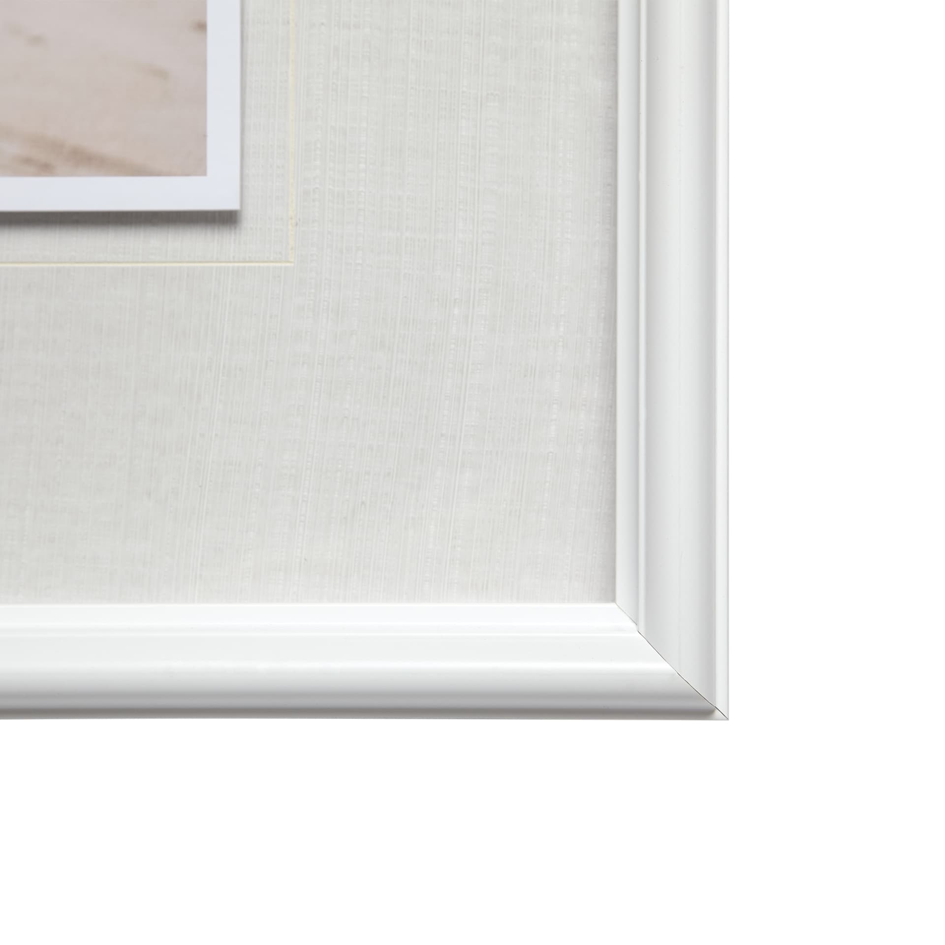 Silver Seagrass by Marlana Semenza a Hand Embellished Textured Framed Photo Art Print Matted under G — product photograph