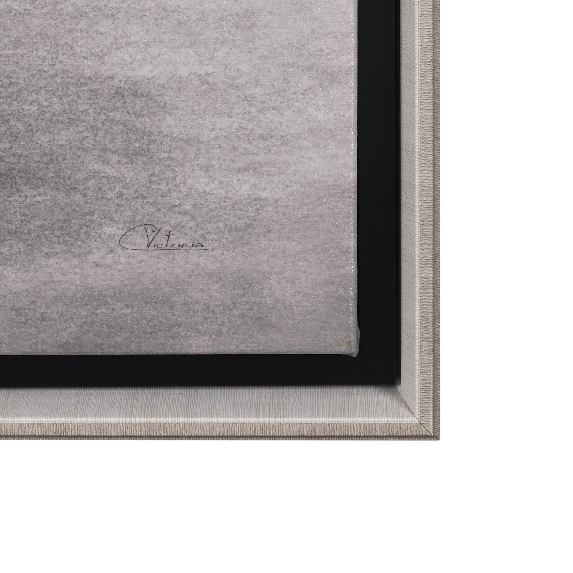 Tall Ship II by Mercana Studio a Hand Embellished Textured Framed Canvas — product photograph