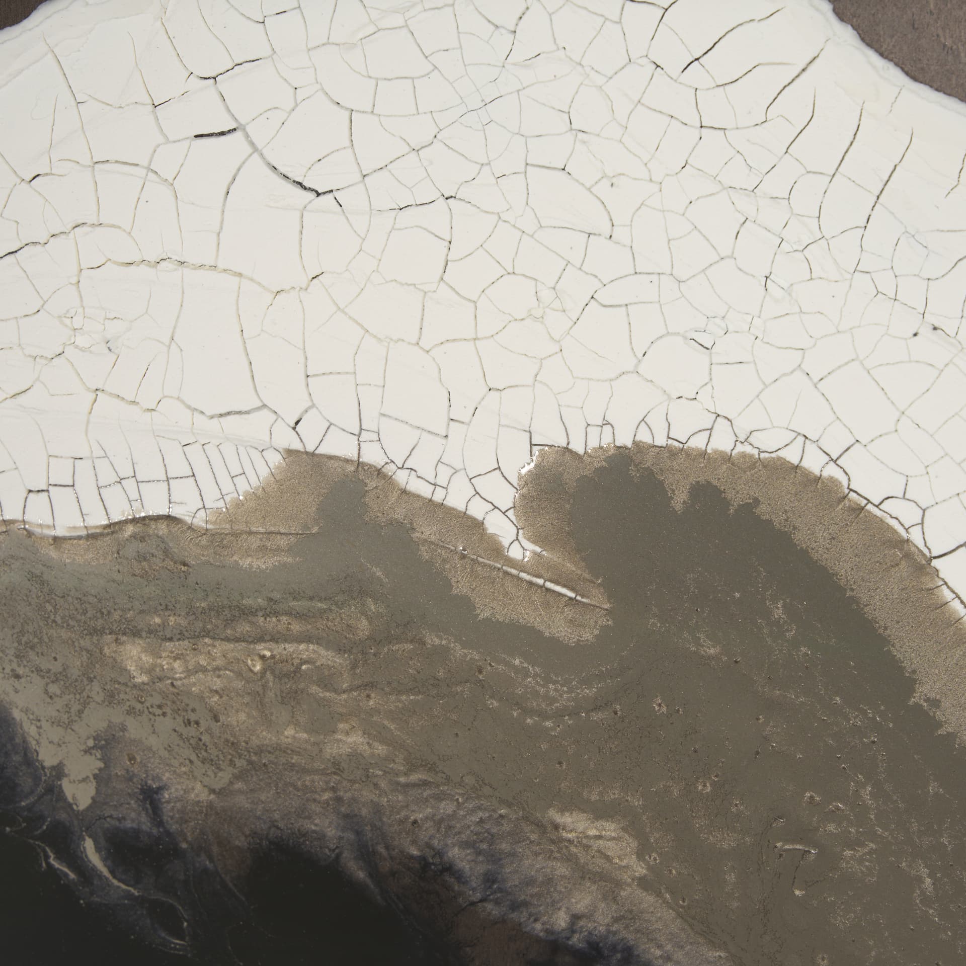 Unearthed Vessel II by Studio M a handmade Original Framed Artwork under Glass — product photograph
