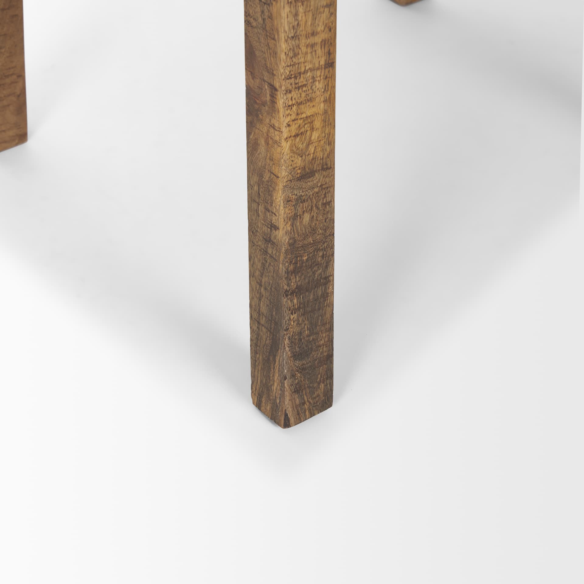Rosie Large Brown Wood End Table — product photograph