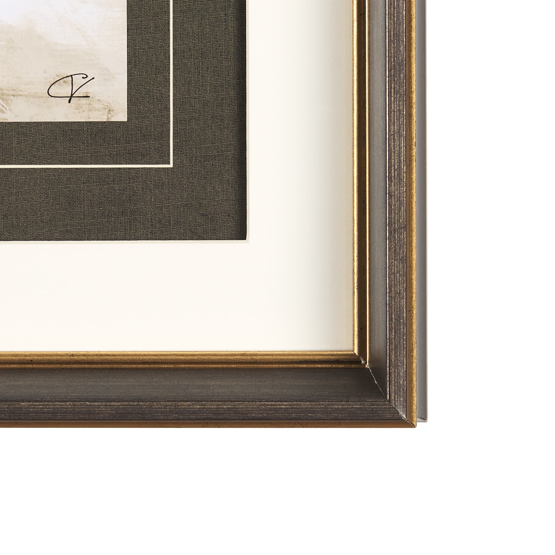 Vintage Car Picture III by Mercana Studio Hand Embellished Framed Art Print Matted under Glass — product photograph