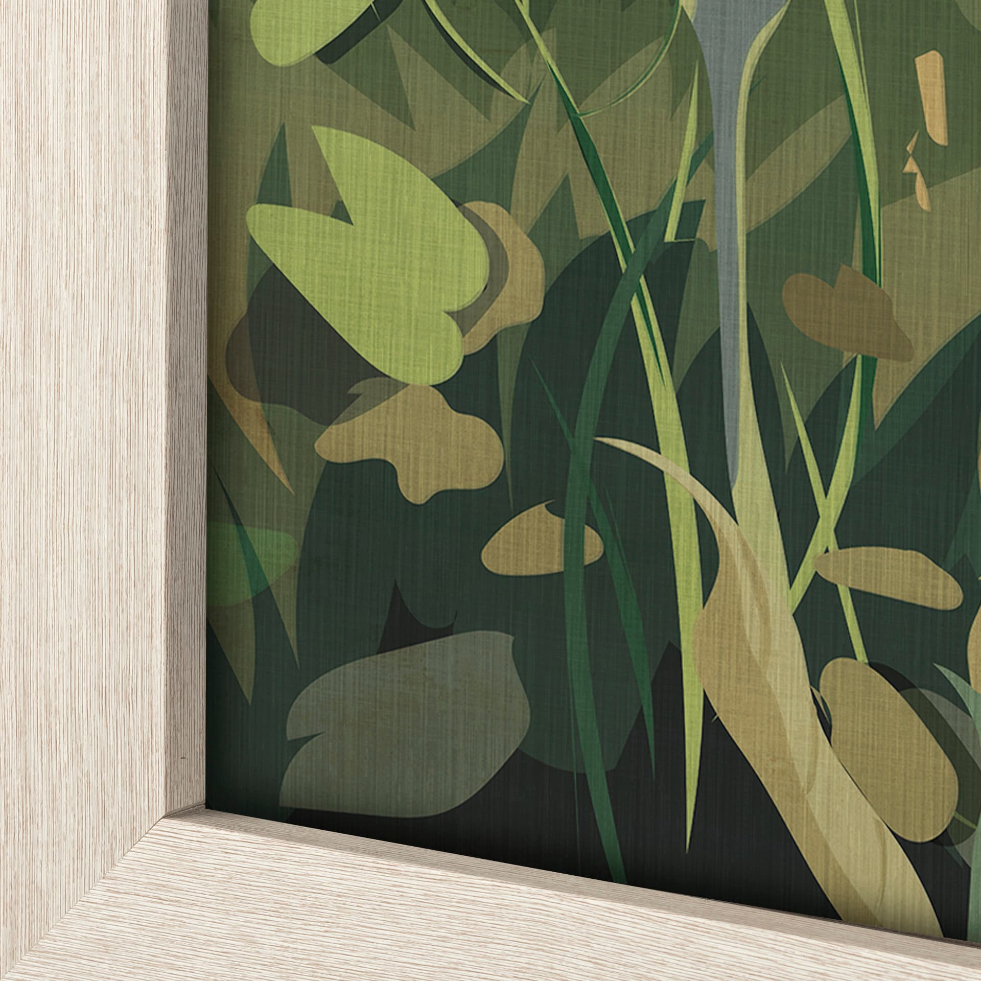 Washington Go USA (L) by Mercana Studio a Hand Embellished Decograph Framed Art Print — product photograph