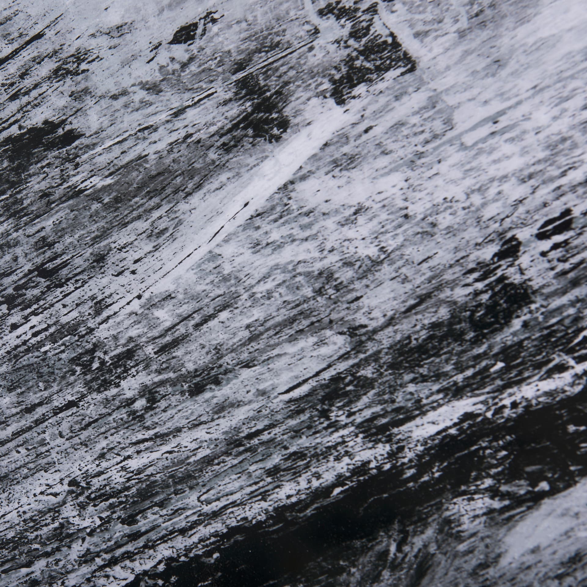 Black Composition I by Mercana Studio Hand Embellished Textured Framed Art Print Matted under Glass — product photograph