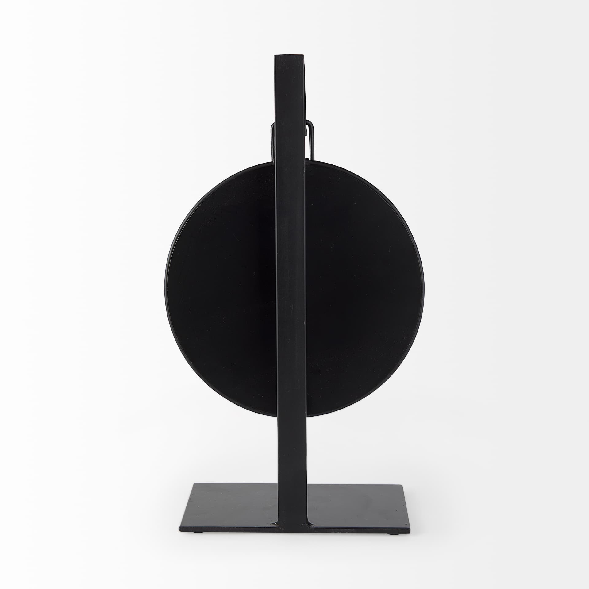Taxz Metallic Brown Metal Hanging Table Clock — product photograph