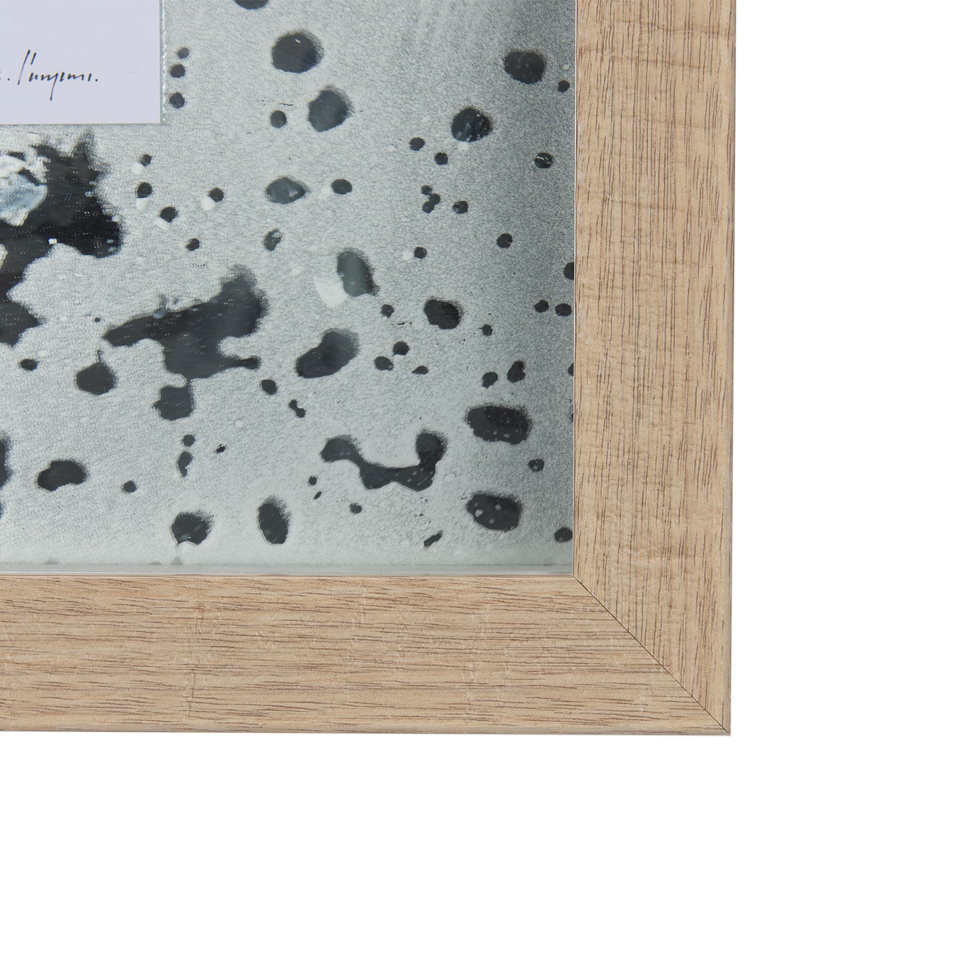 Eastern Blue I by Mercana Studio a Hand Embellished Textured Framed Art Print Matted under Glass — product photograph