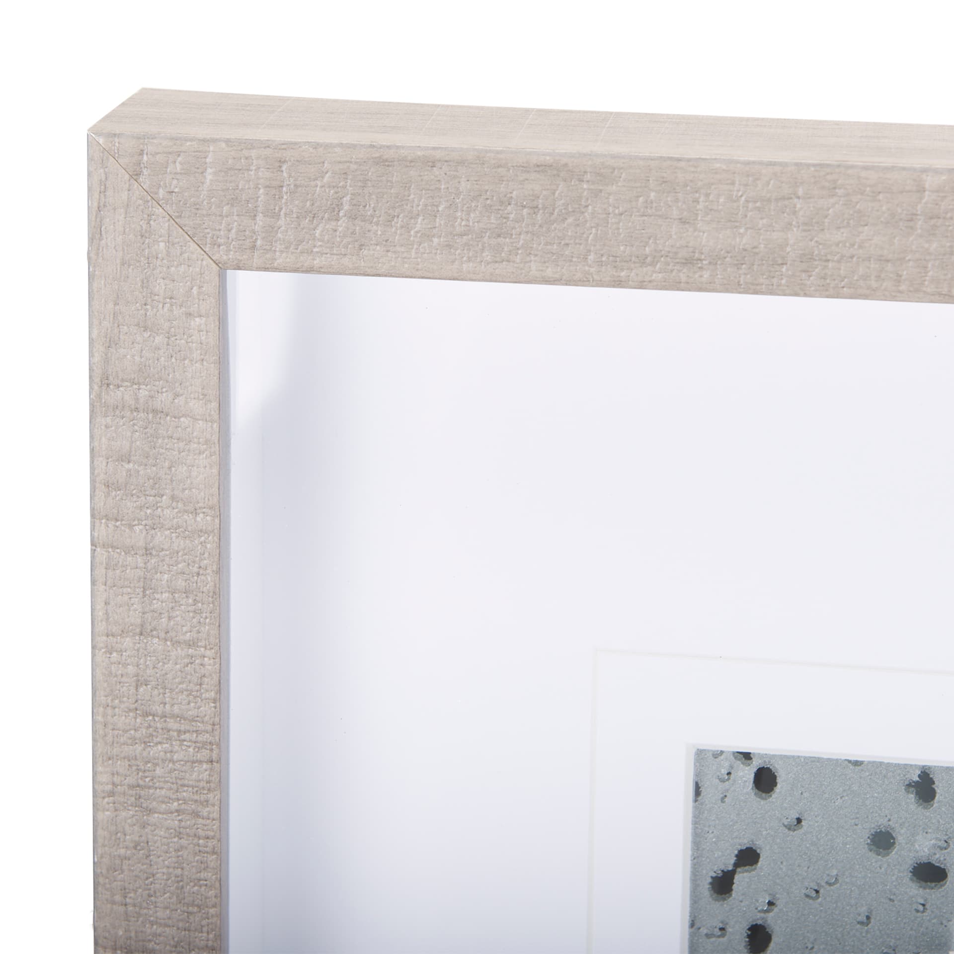 Mudslide I by Mercana Studio a Hand Embellished Textured Framed Art Print Matted under Glass — product photograph
