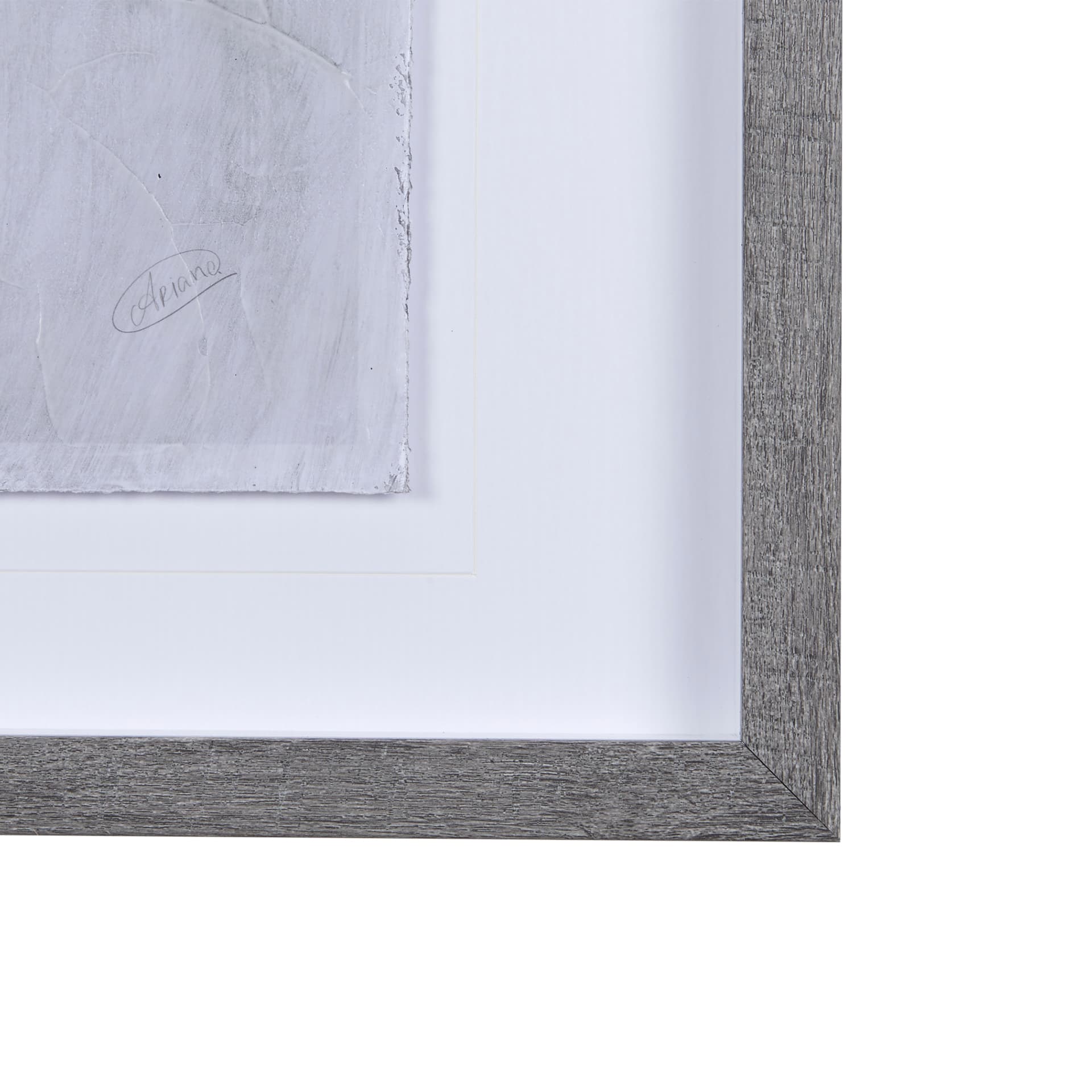 Shadows I by Mercana Studio a Hand Embellished Textured Framed Art Print Matted under Glass — product photograph
