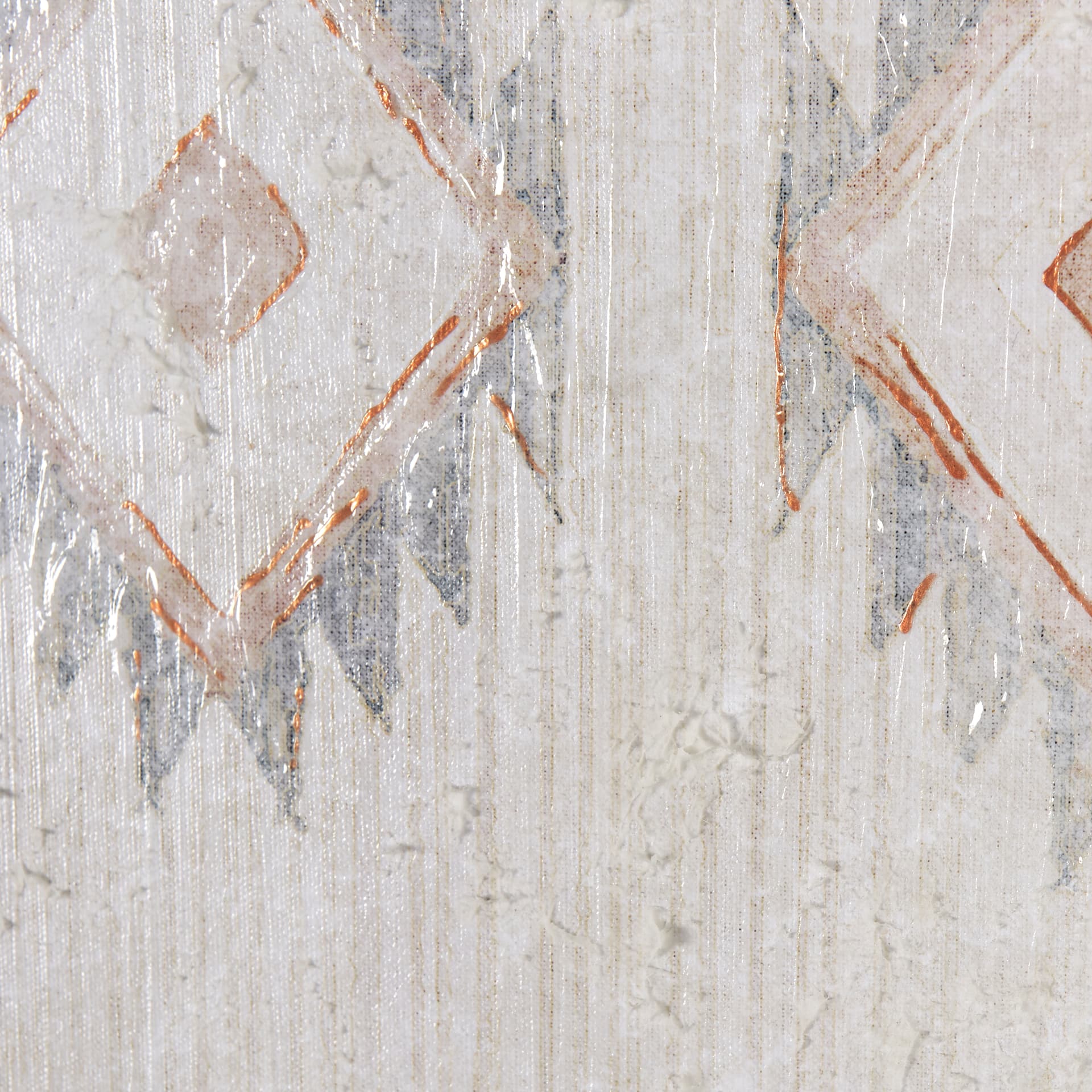 Aztec I by Mercana Studio a Hand Embellished Textured Framed Art Print — product photograph