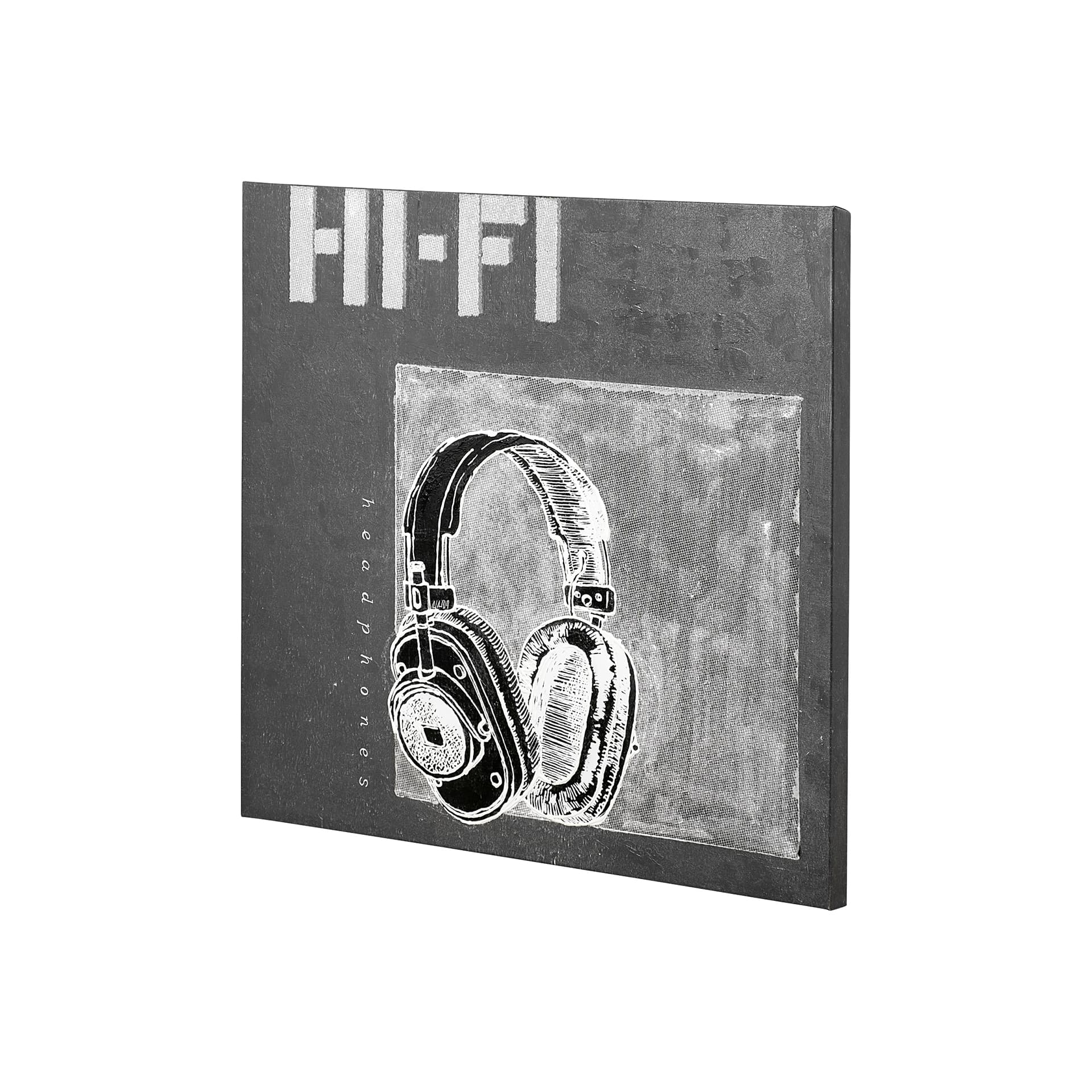 Retro Tone II by Alarm a Hand Embellished Textured Canvas — product photograph