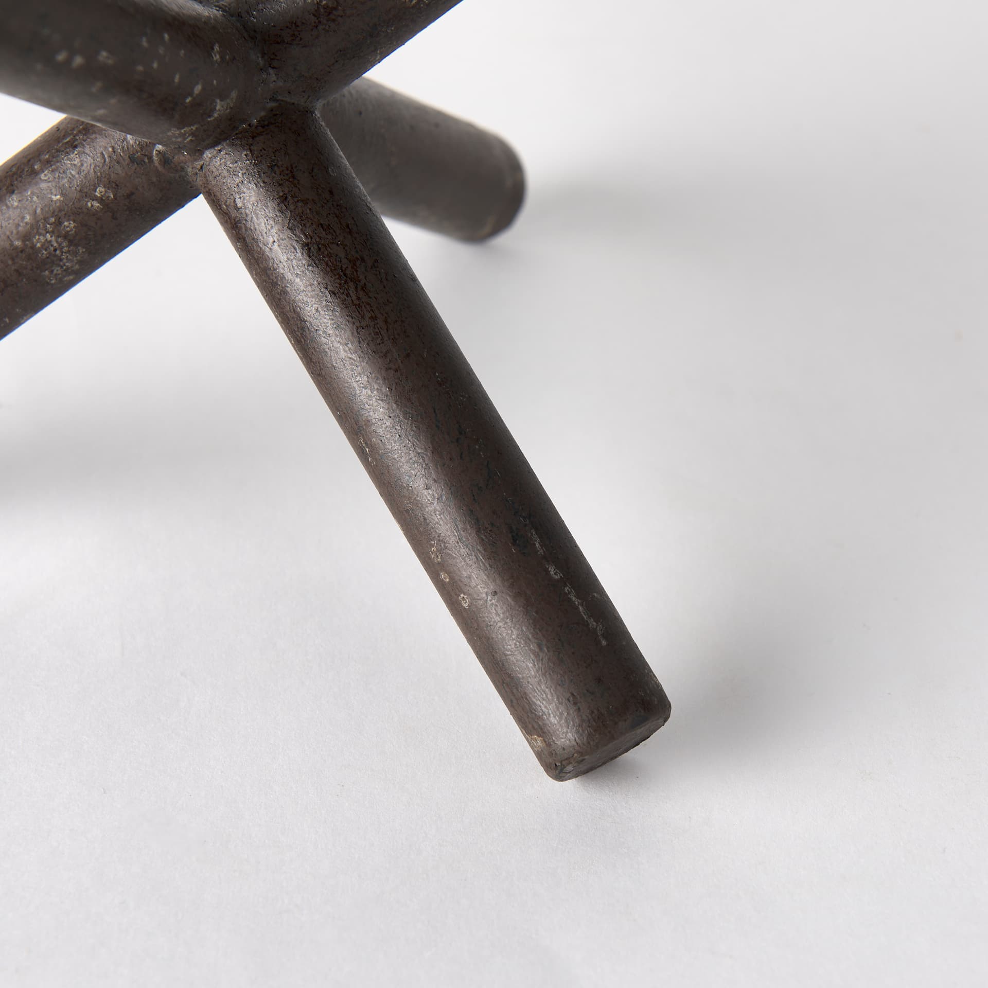 Astericks II (Medium) 8L x 7W Brown Metal Decor Object — product photograph