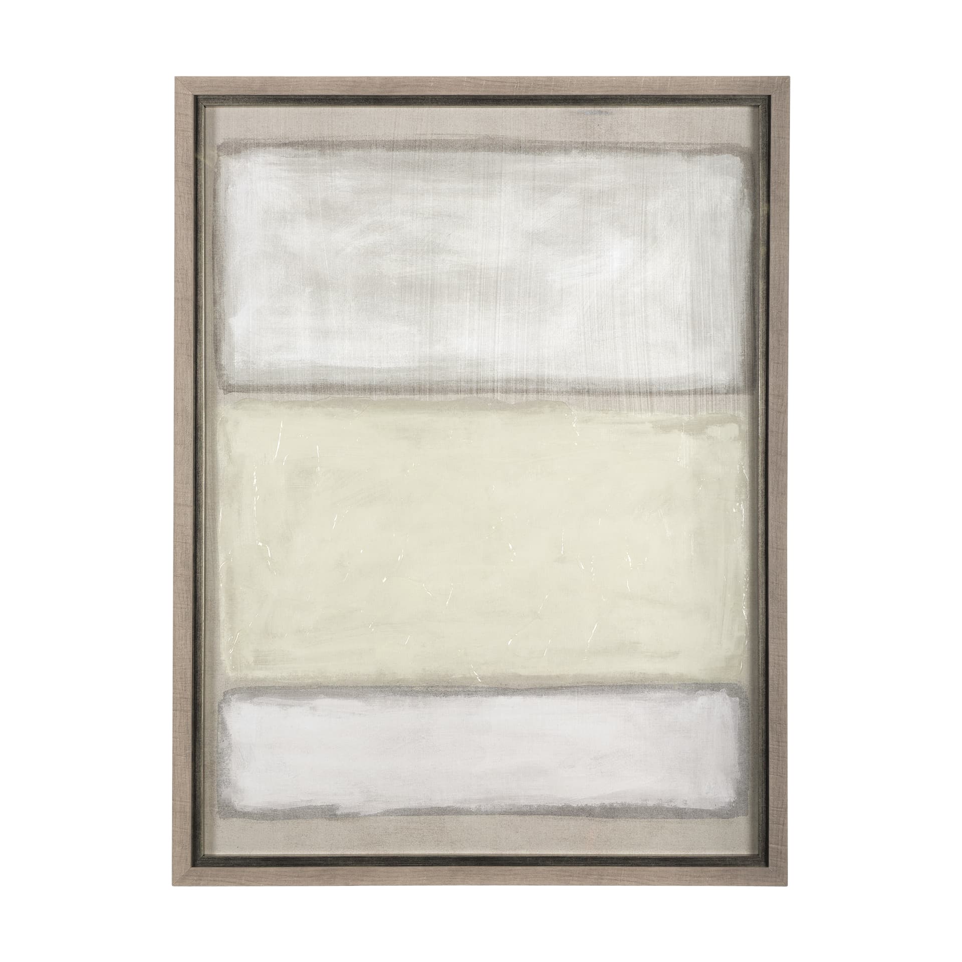 Fawn by Mercana Studio a Hand Embellished Textured Framed Art Photograph Matted under Glass — product photograph