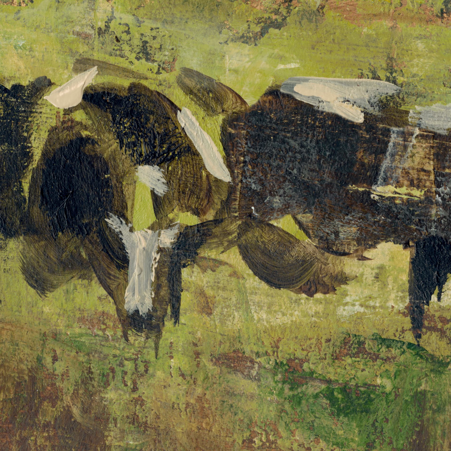 Out to Pasture I by Ethan Harper a Framed Art Print Matted under Glass — product photograph