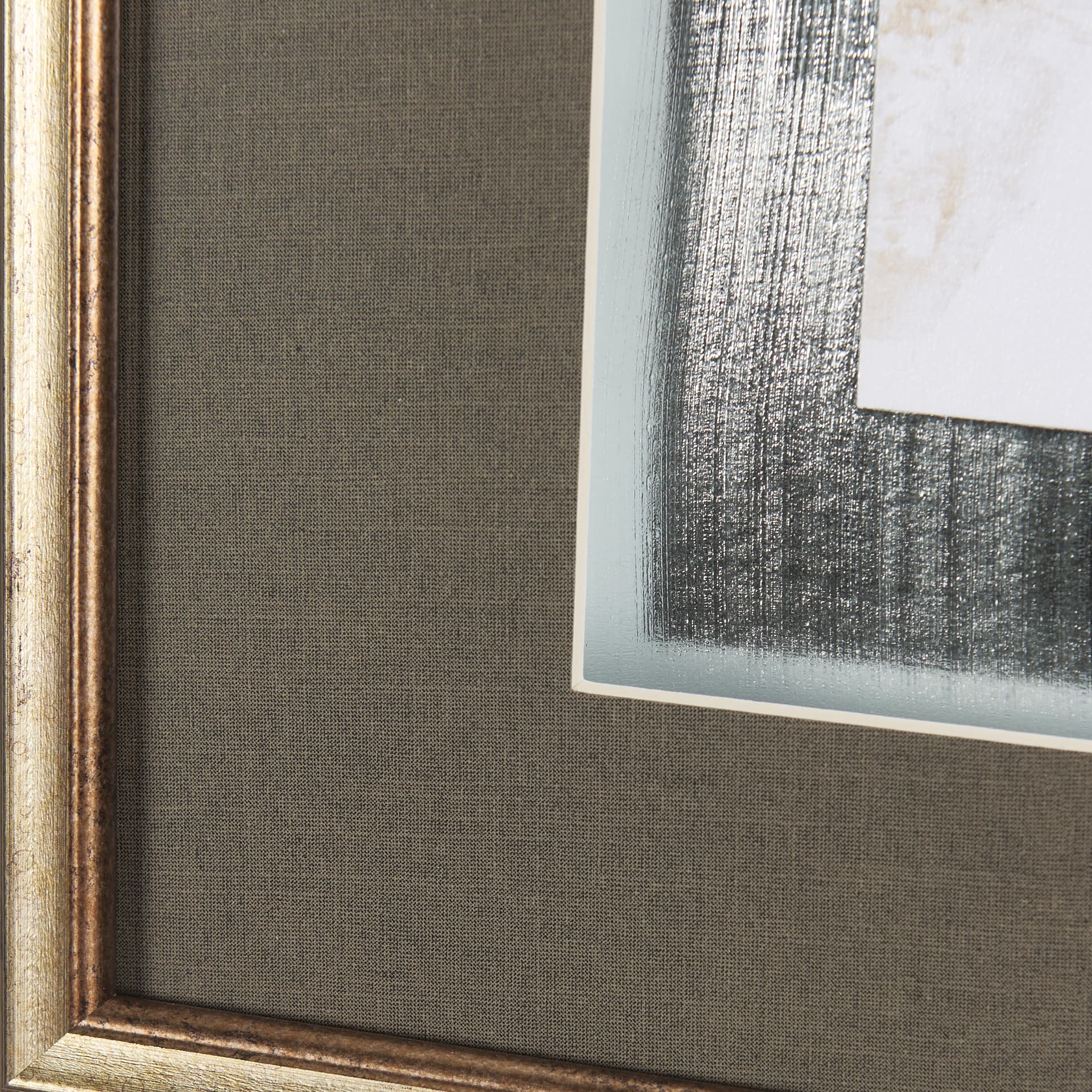 Vintage Car Picture II by Mercana Studio Hand Embellished Framed Art Print Matted under Glass — product photograph
