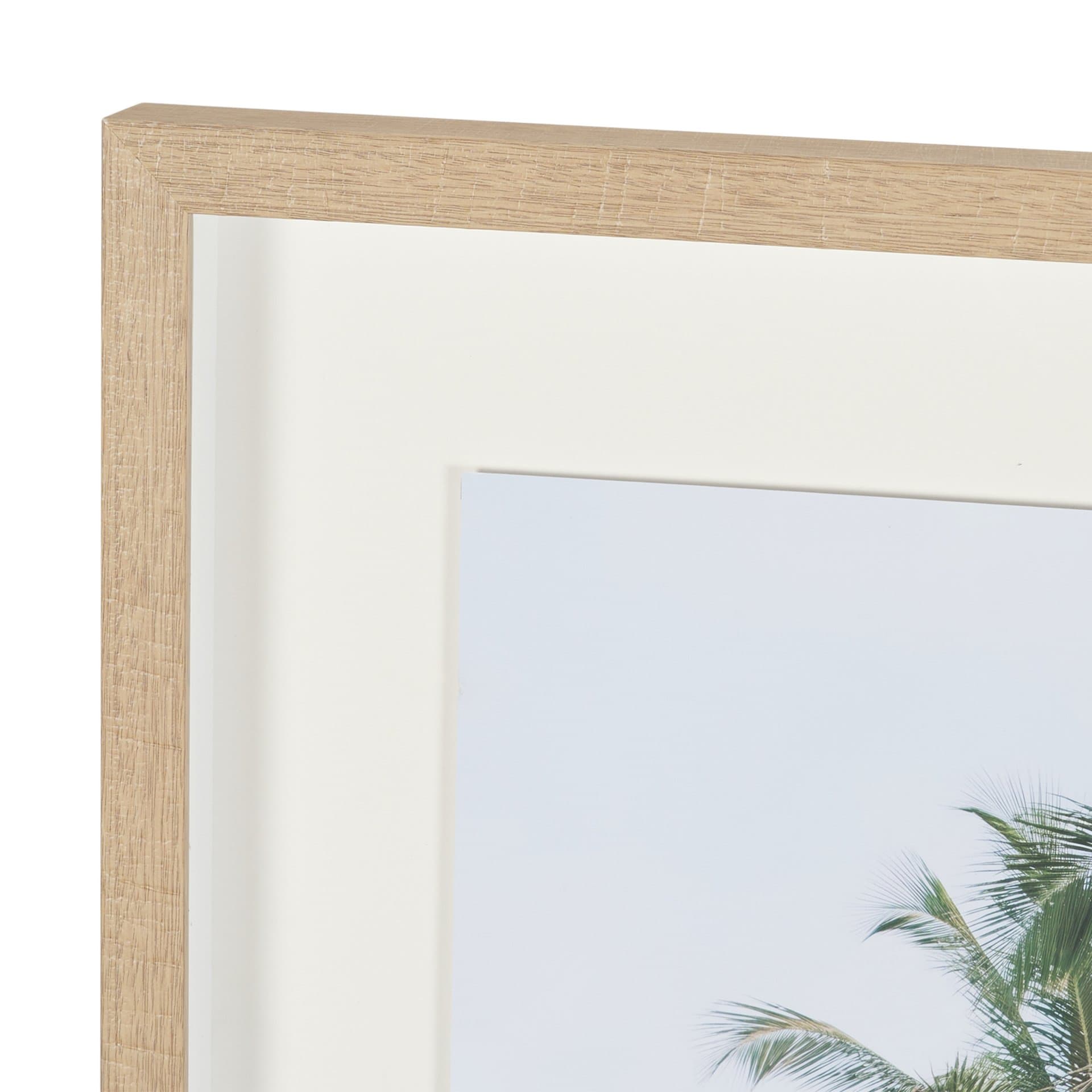 Tropical Surfboards On Beach by Andreas Magnusso Framed Photo Print Matted under Glass — product photograph