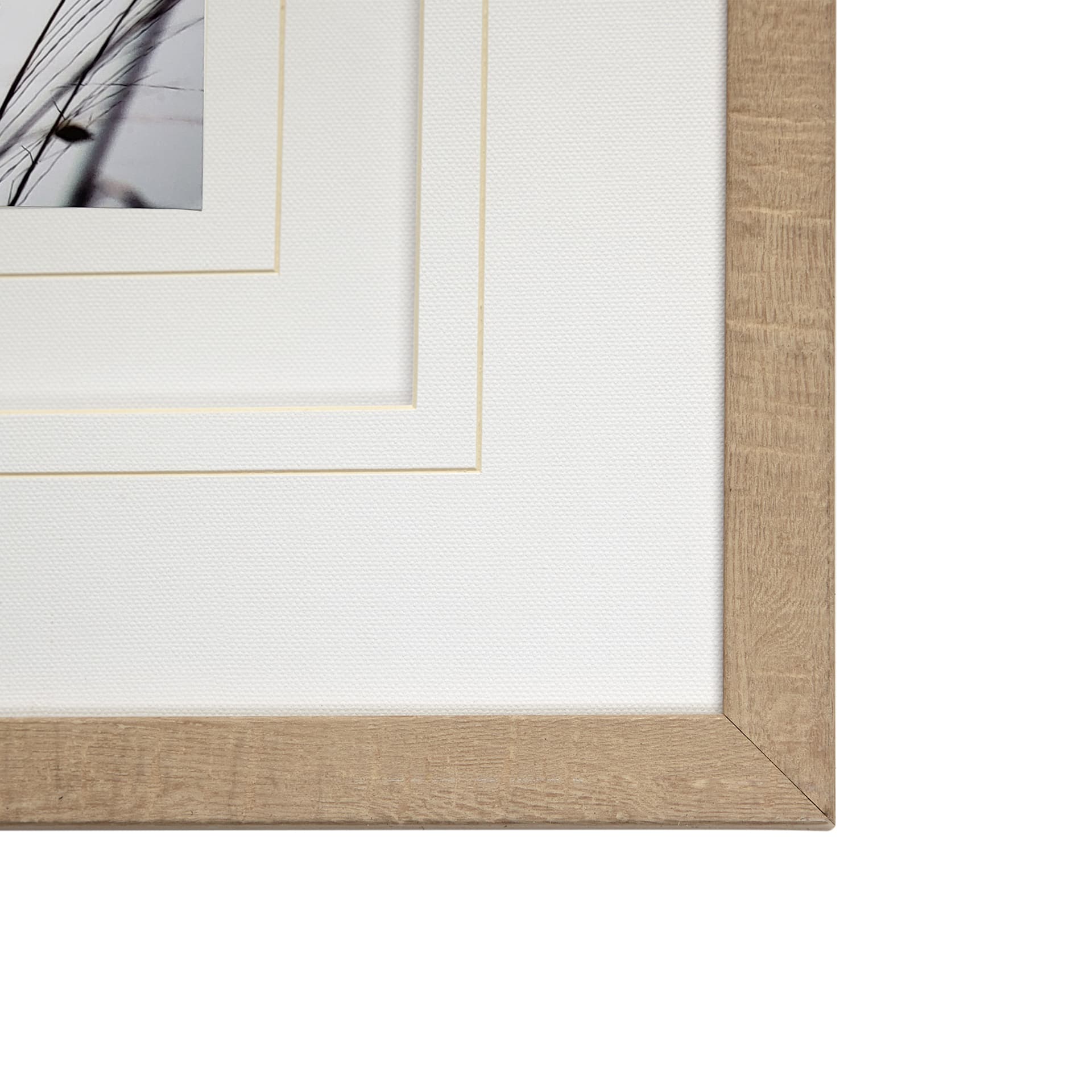 Organic II by Tony Koukos a Hand Embellished Textured Framed Art Photograph Matted under Glass — product photograph