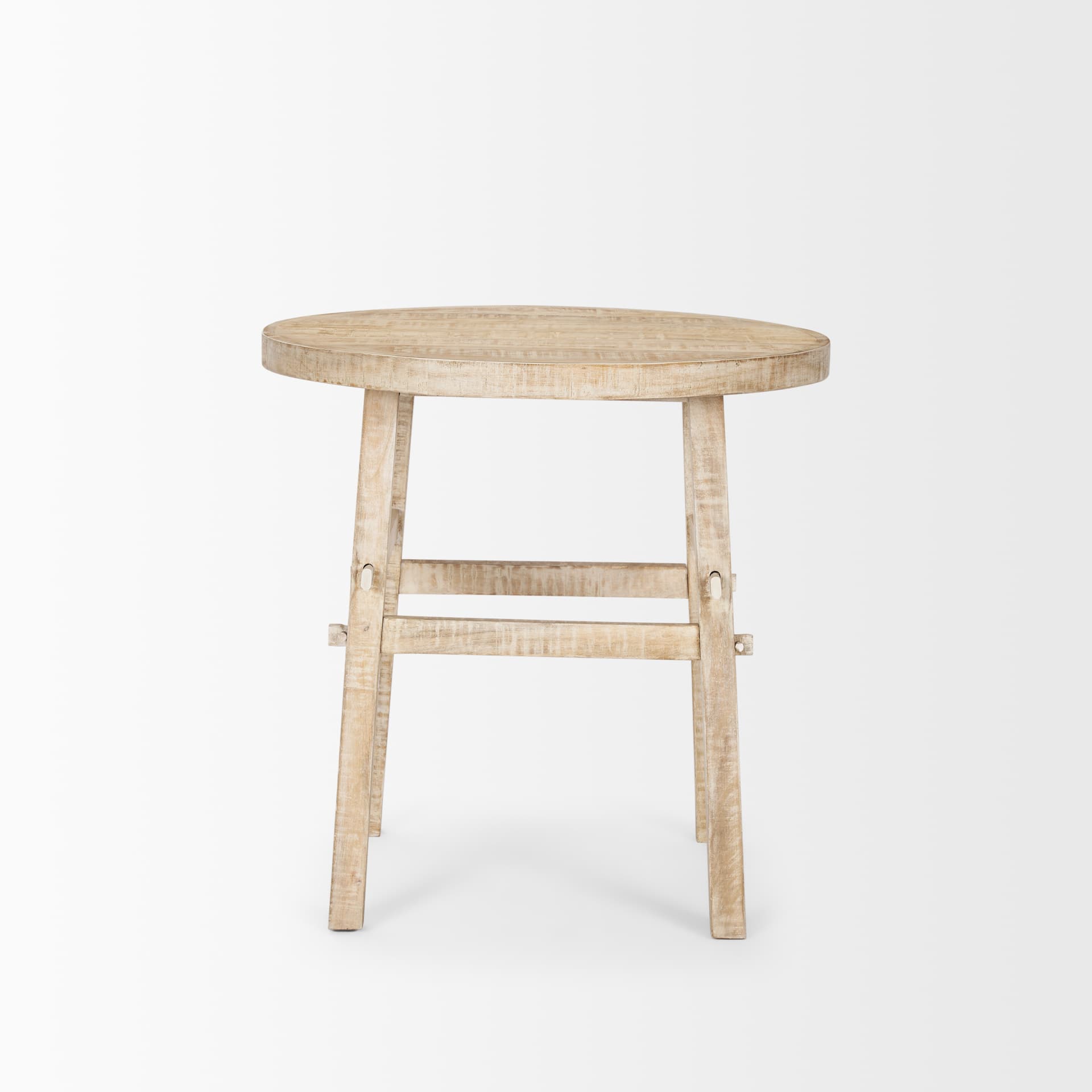 Rosie Large Blonde Wood End Table — product photograph