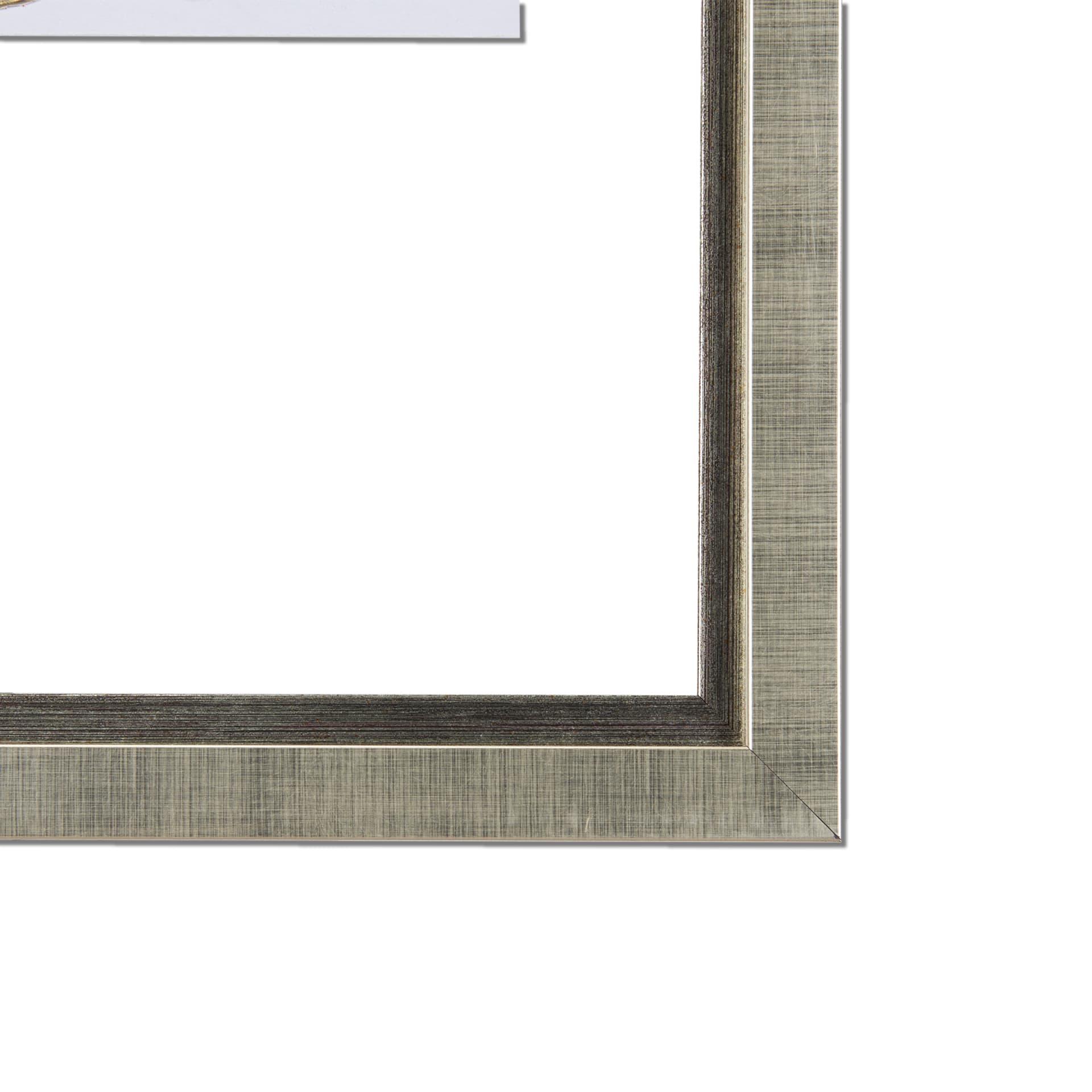 Interplay II by Mercana Studio a Hand Embellished Textured Framed Art Print Matted under Glass — product photograph