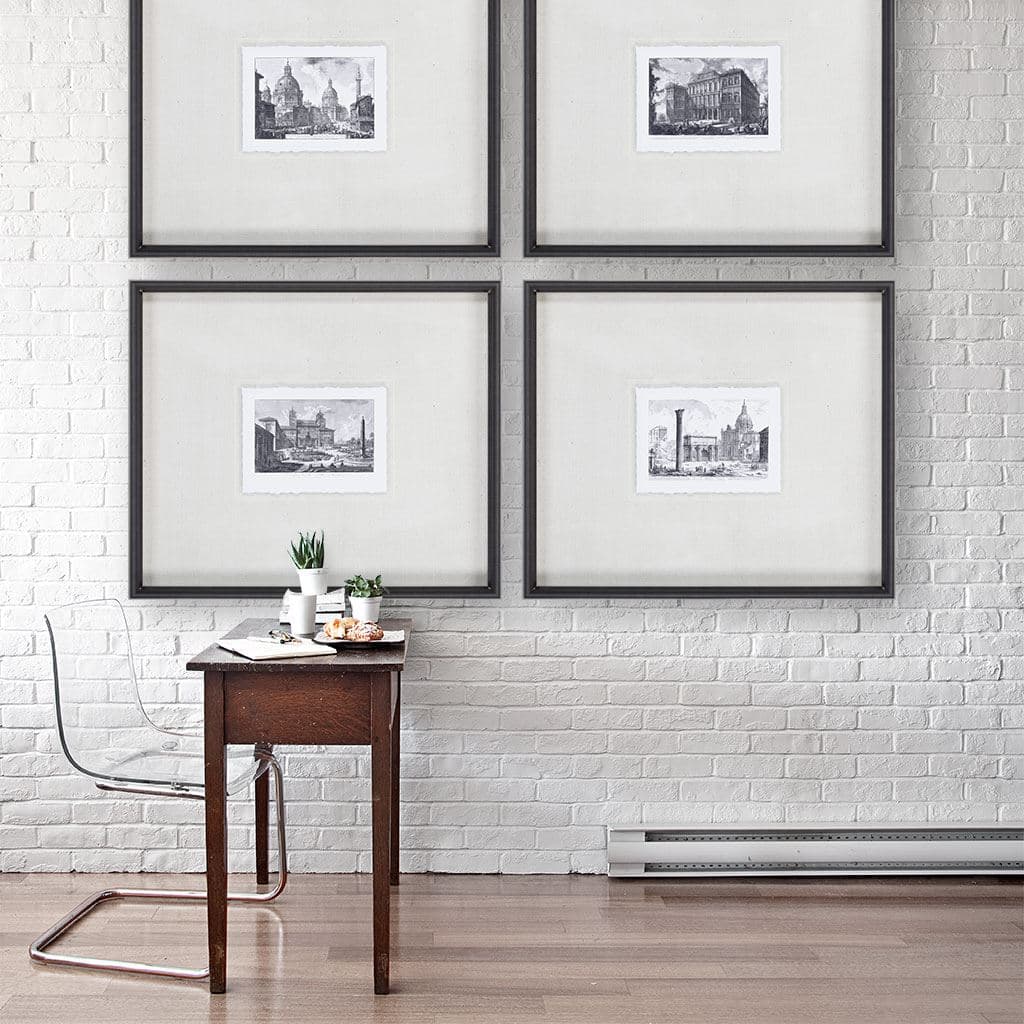 Arco de Settimo Severo (MC) by Piranesi a Framed Art Print Matted under Glass — product photograph
