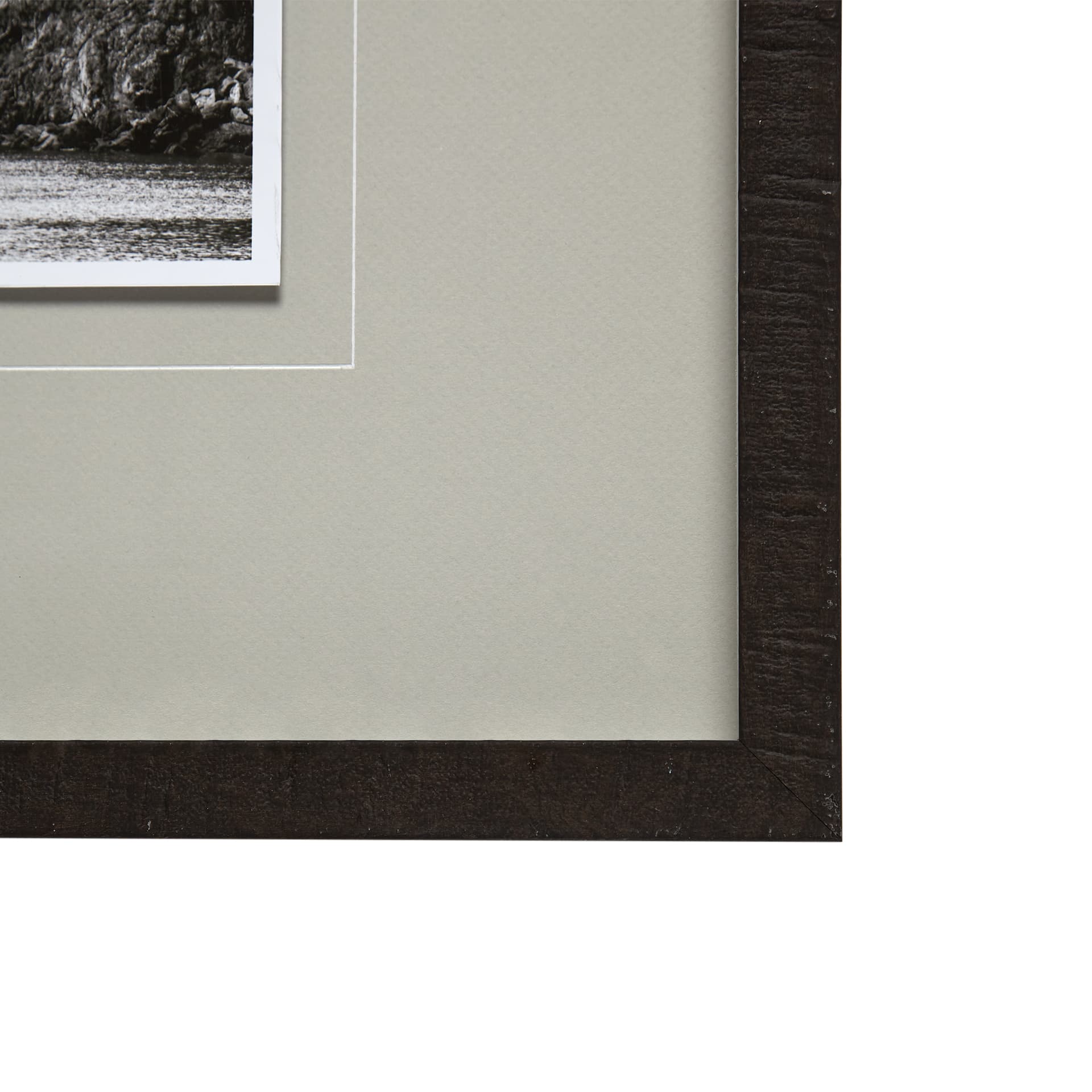 Rocky Beach Rosario by THE Studio a Framed Photo Art Print Matted under Glass — product photograph