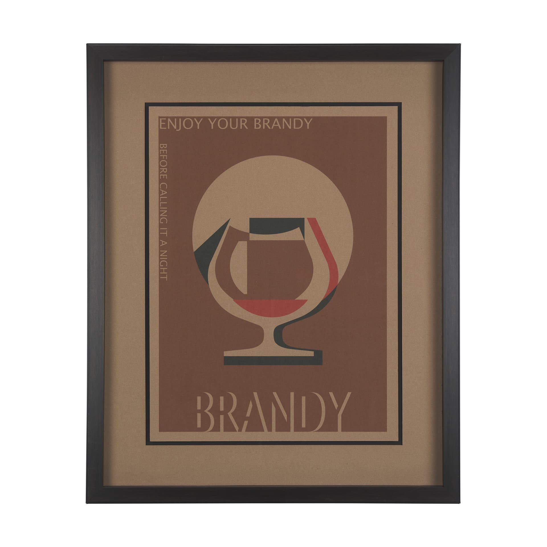 Brandy by Simeng a Framed Art Print Matted under Glass — product photograph