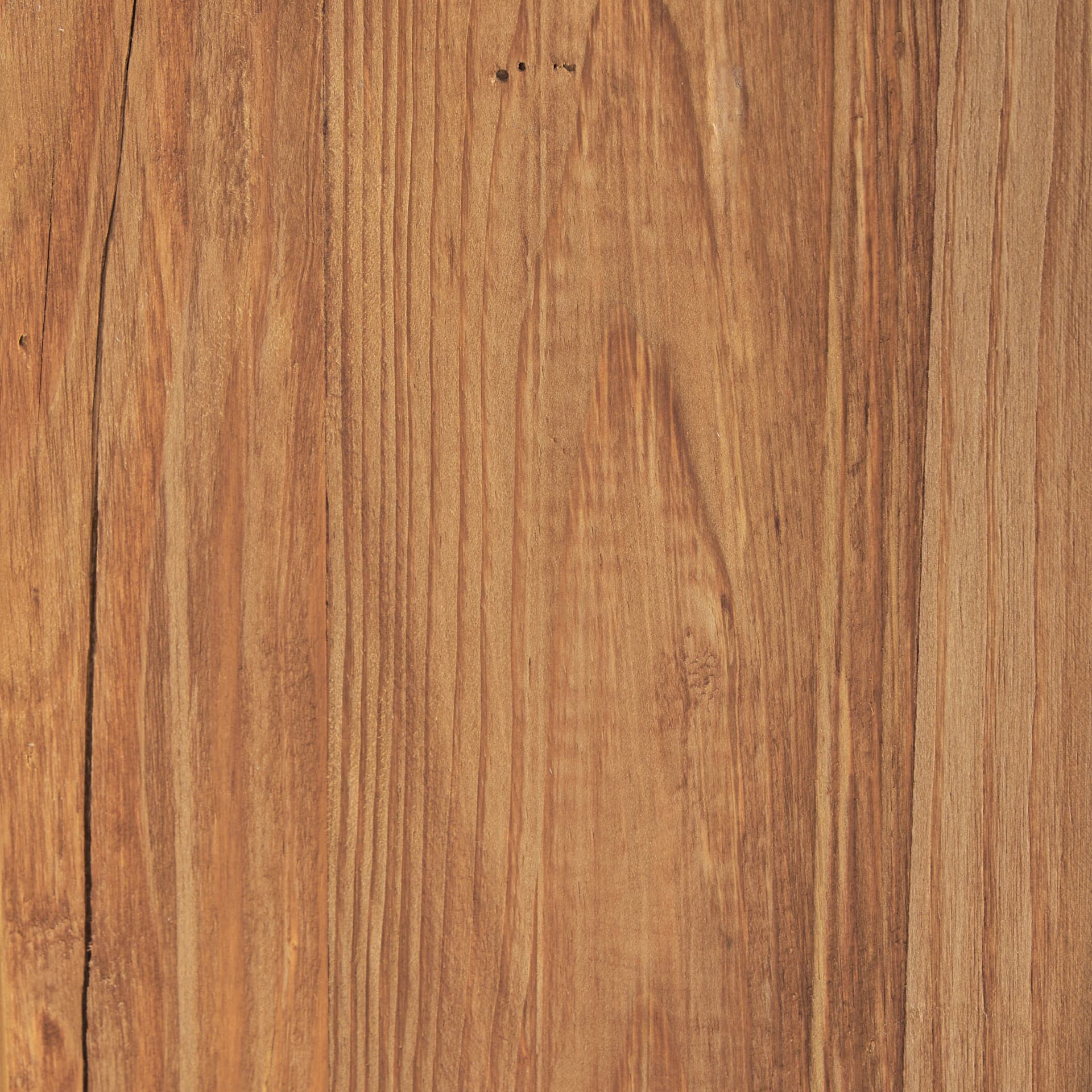 Tabor Natural Wood w/ Black Oak Waterfall Console Table — product photograph