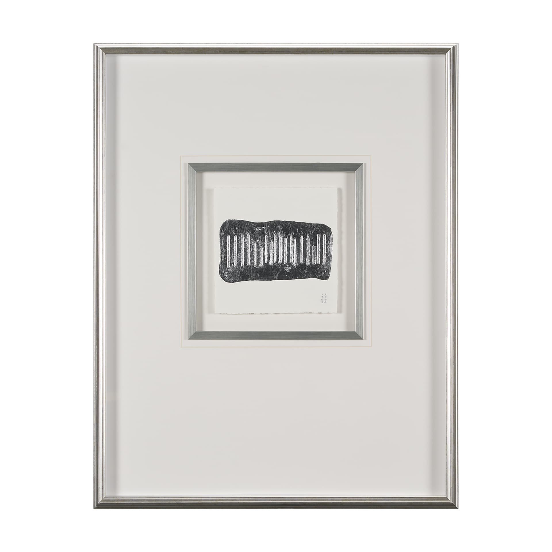 Short Straw II by Studio M a handmade Original Framed Artwork under Glass — product photograph