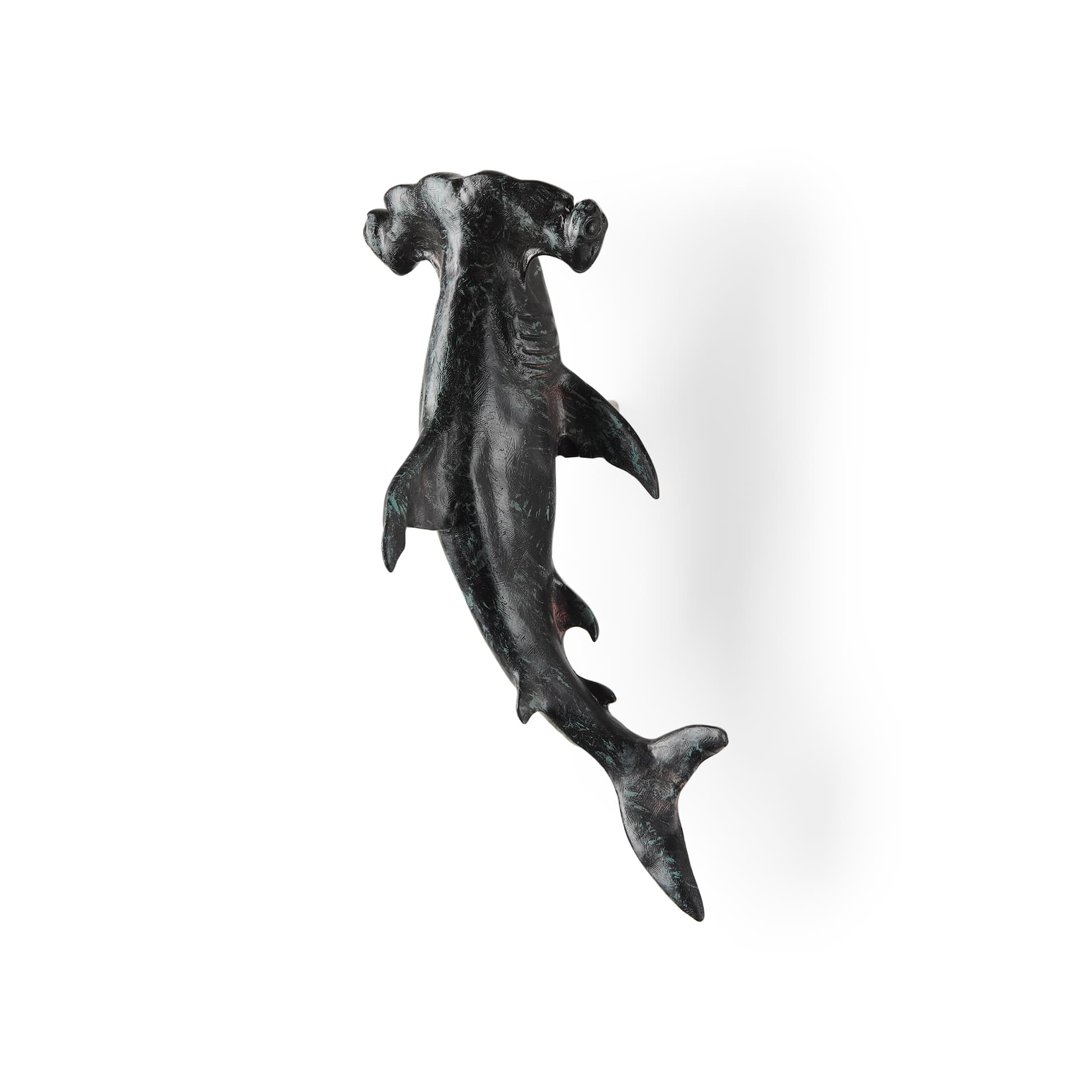 Acus 18H Small Hammerhead Shark Resin Wall Decor — product photograph