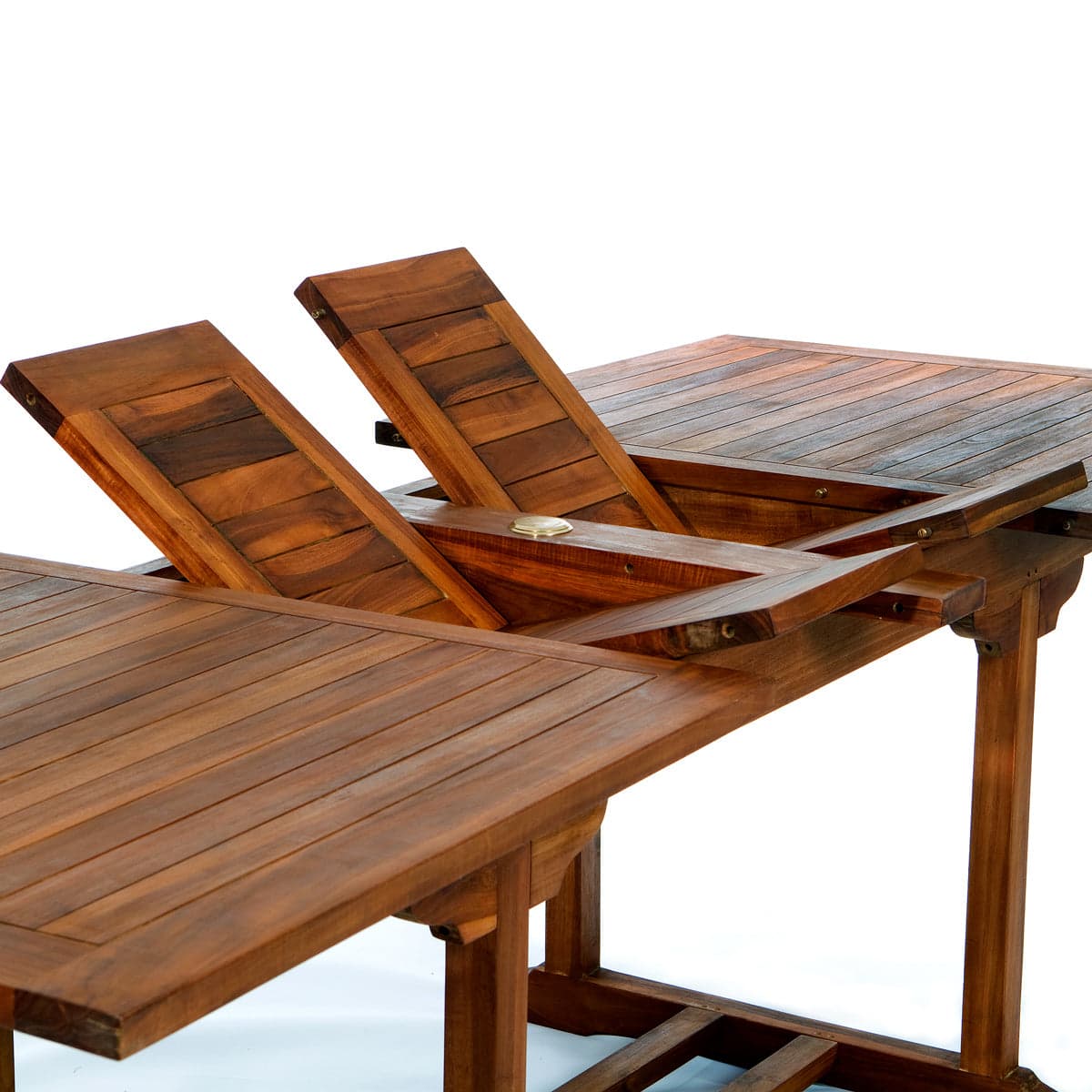 Teak Butterfly Extension Table TD72 — product photograph