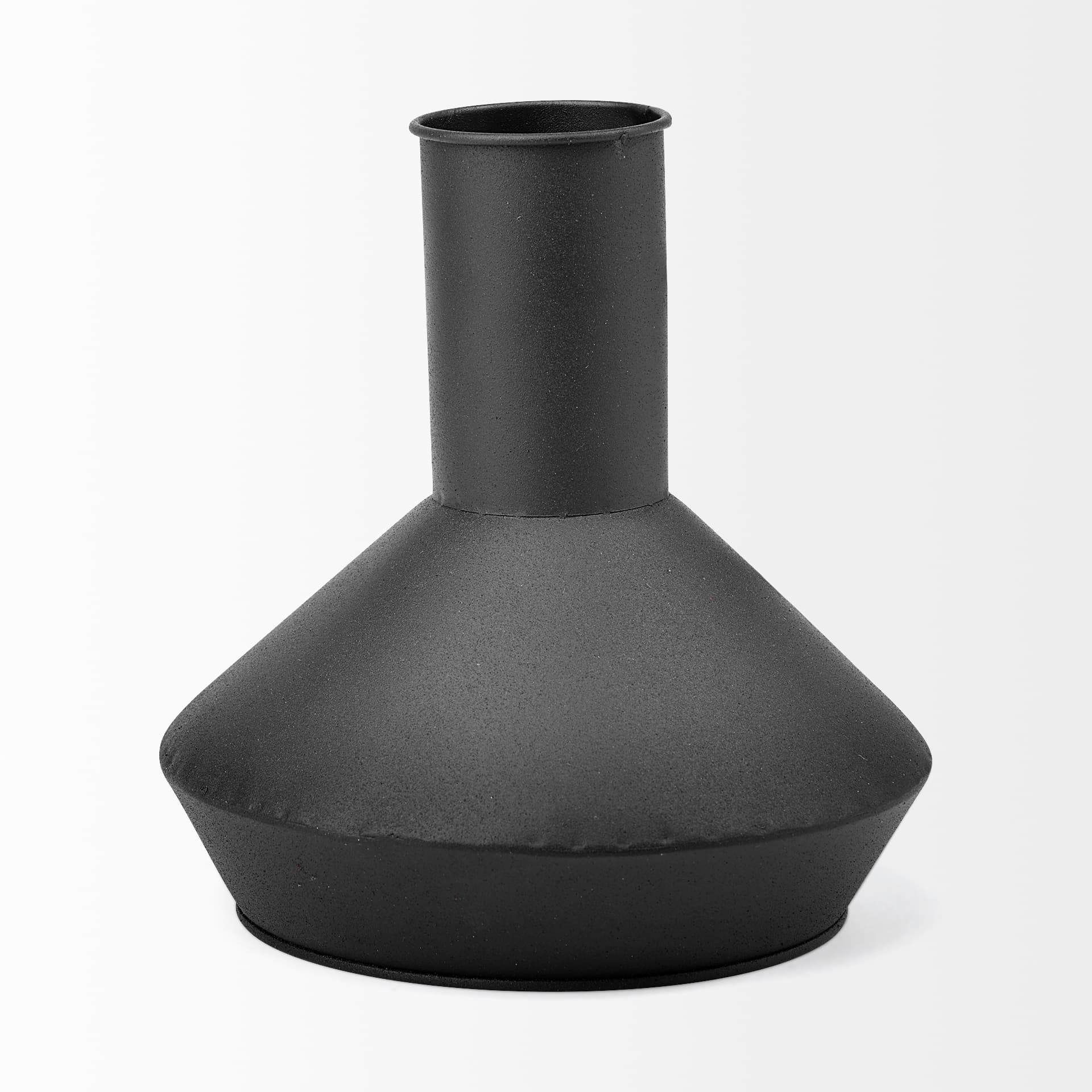 Emily I 8L x 8W Black Metal Decorative Jug — product photograph
