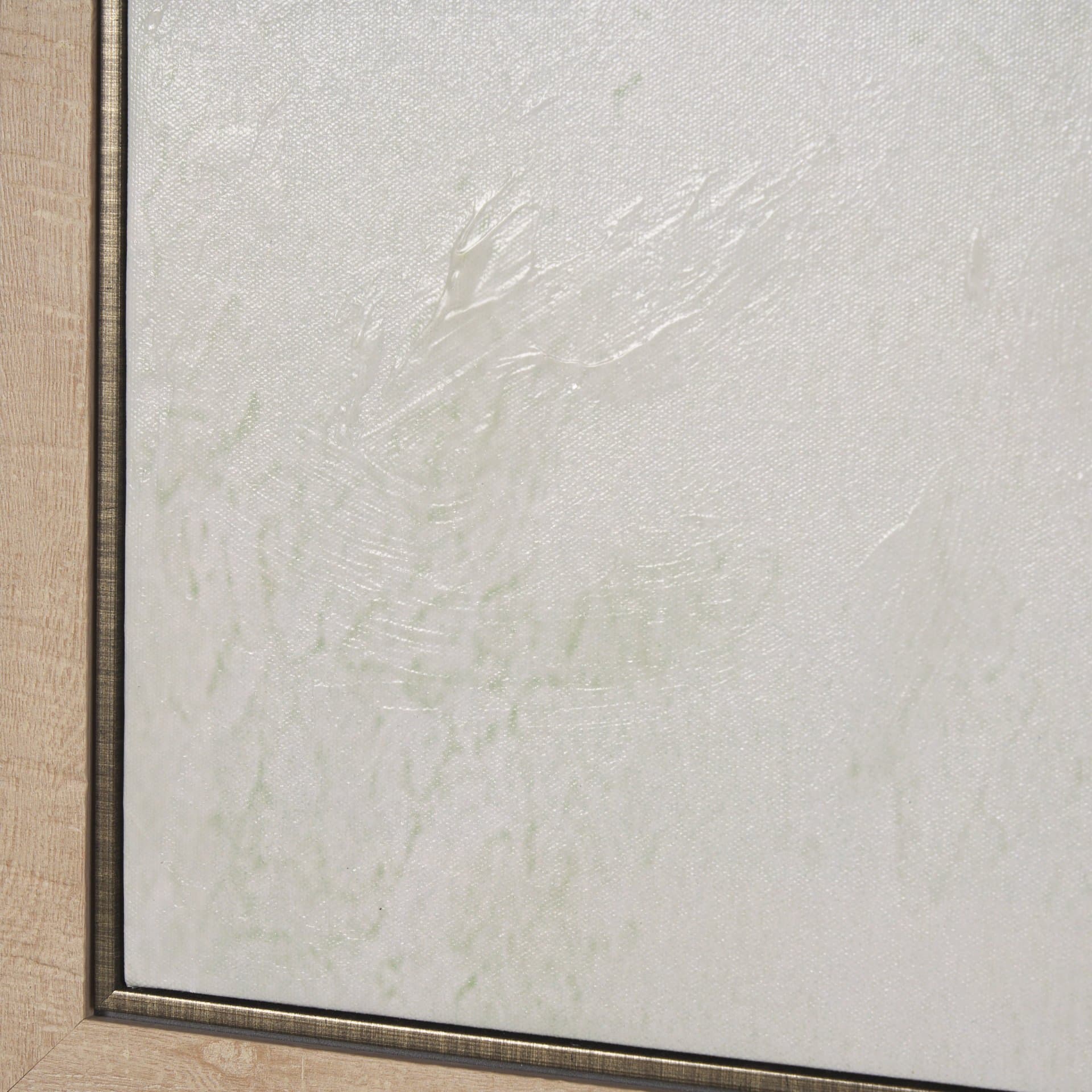 Wheat Grass III by Mercana Studio a Hand Embellished Textured Framed Canvas — product photograph