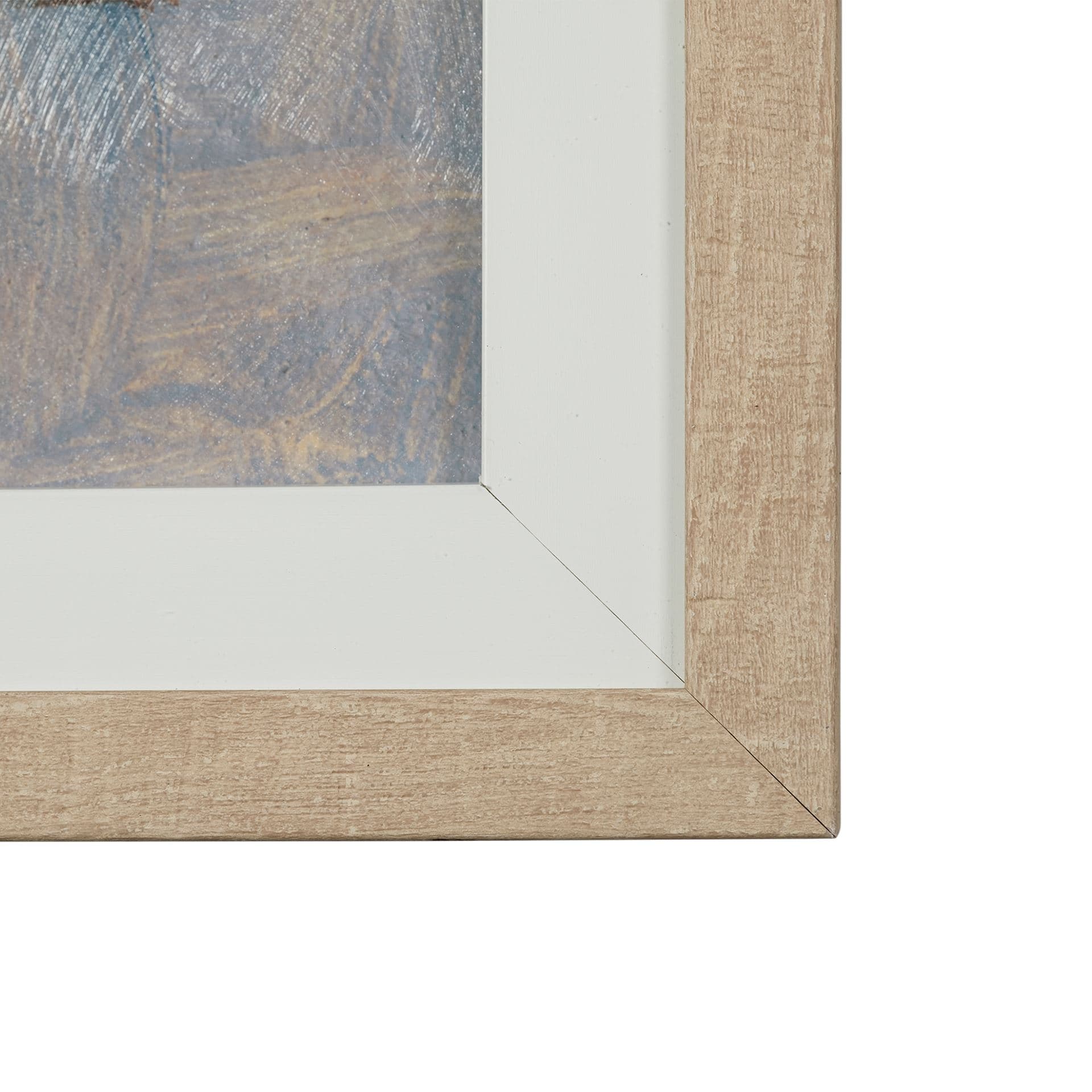Moo-ving In II by Ethan Harper a Hand Embellished Textured Framed Art Print Matted under Glass — product photograph