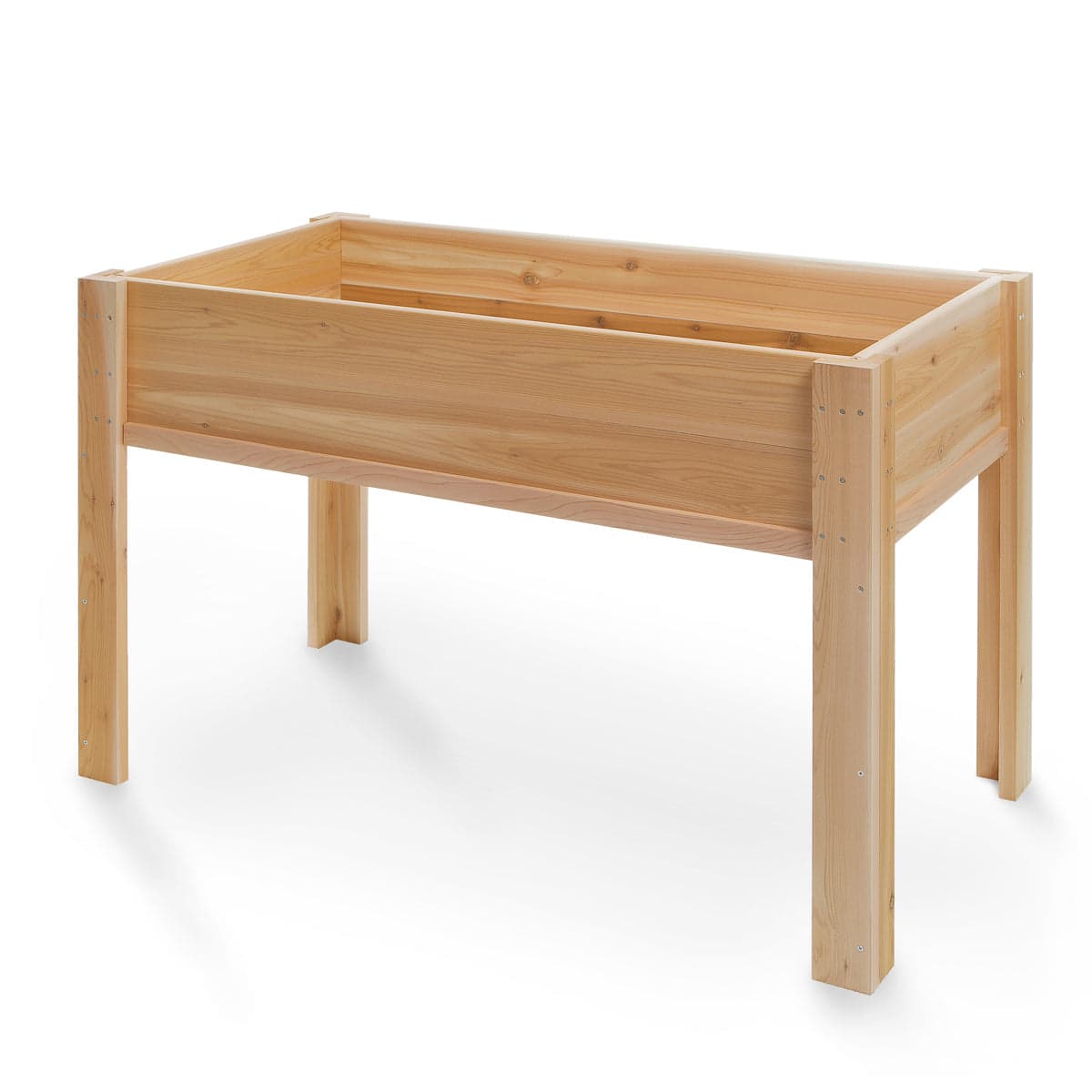 4-ft x 2-ft Raised Cedar Garden Box with Legs RGL34 — product photograph